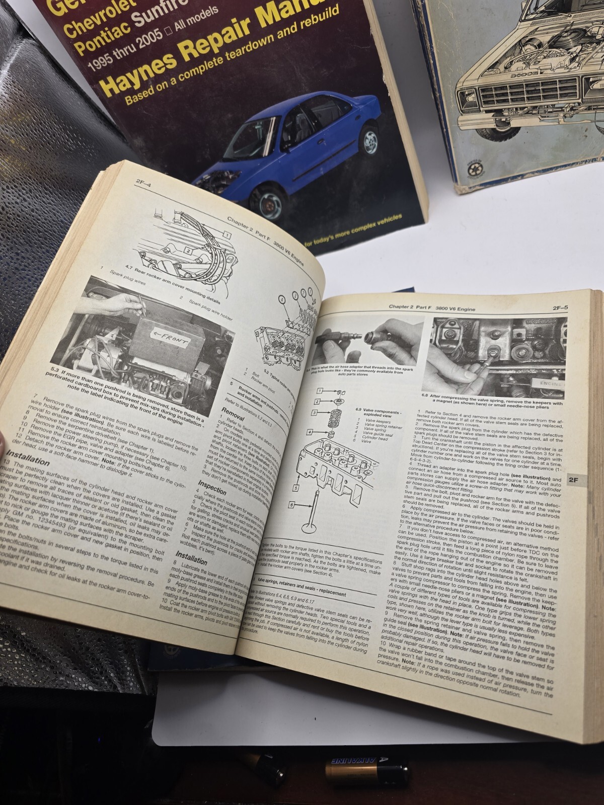 Haynes Repair Manuals 3 In Poor Condition See Pictures Lot Of 4