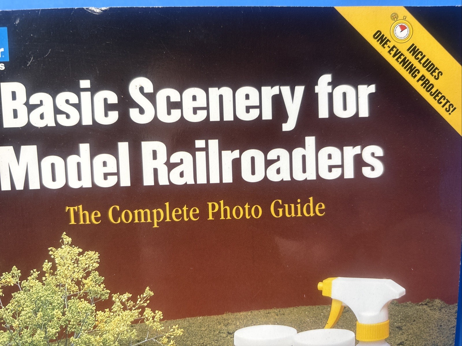 Kalmbach Model Railroader Books- Basic Scenery for Model Railroaders 2002 Sassi