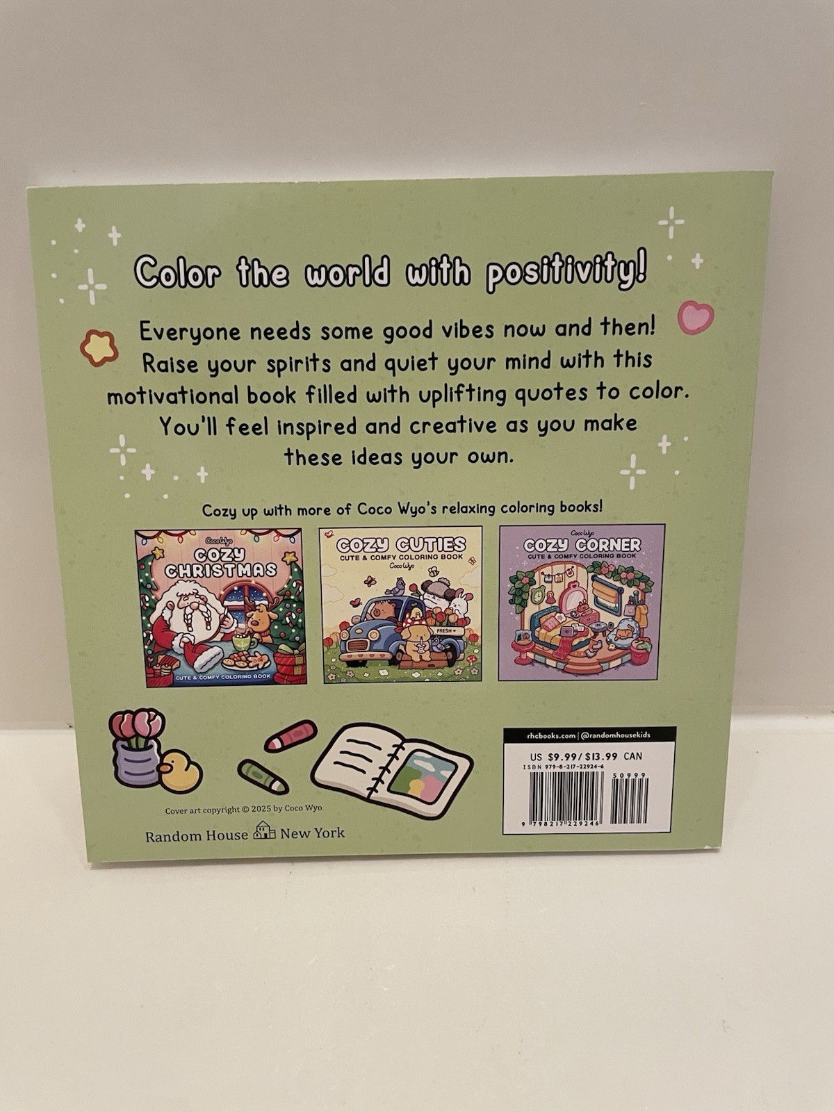 Coco Wyo Cozy Vibes (Paperback) Cozy Spaces Coloring