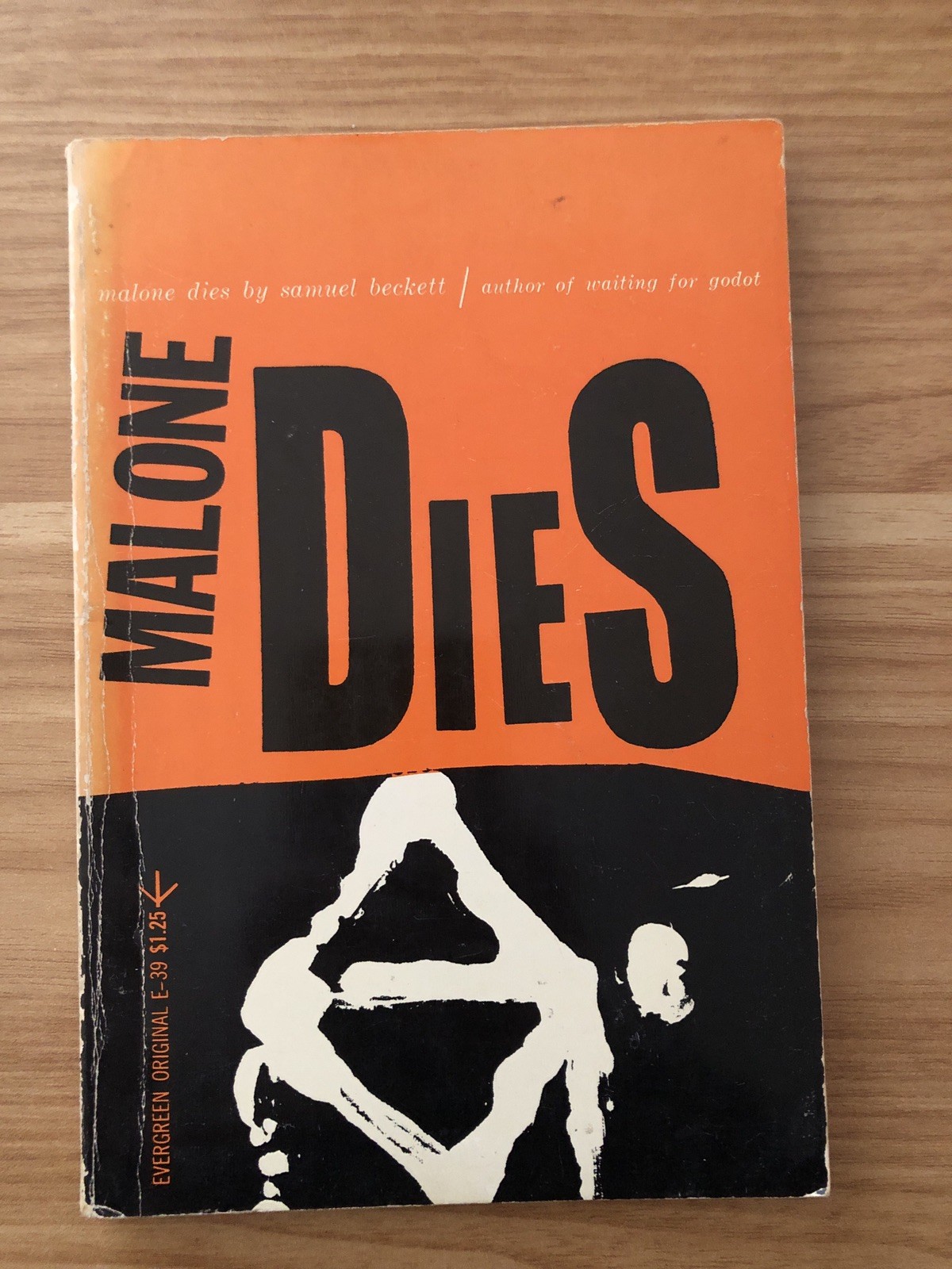 Malone Dies by Samuel Beckett 1956 Grove Press Evergreen Original PB