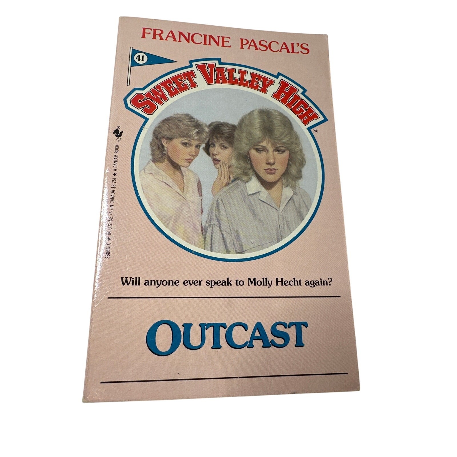 Sweet Valley High 1ST Edition First Print Book #41 Outcast Vintage 1980’s