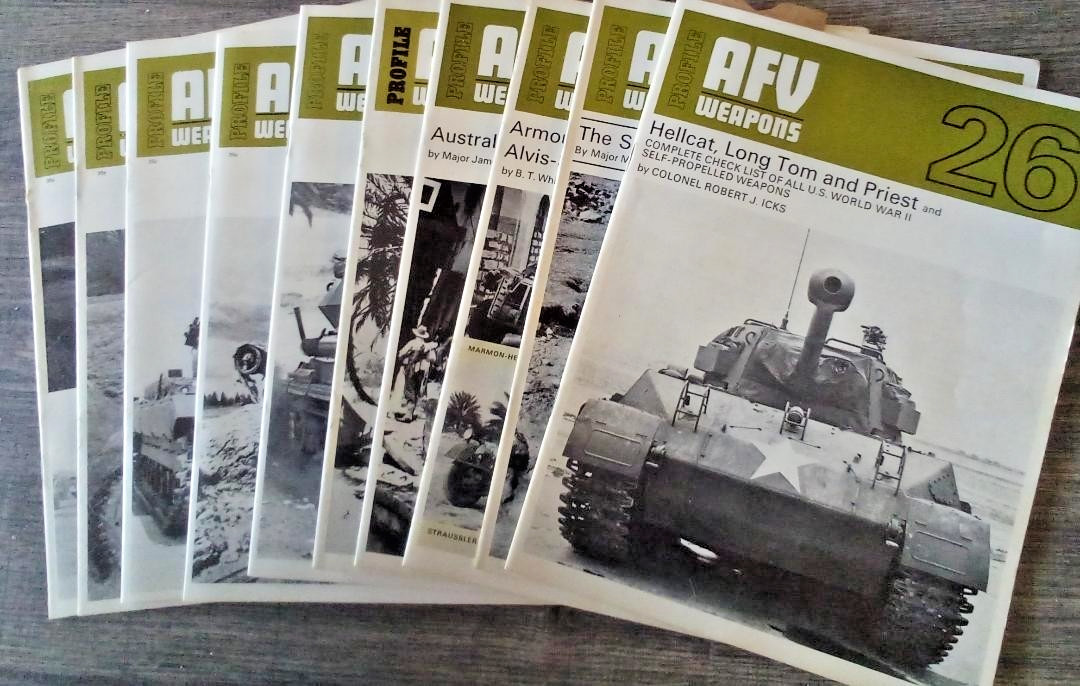 10 AFV Weapons Profiles by Profile Pubs, Ltd.