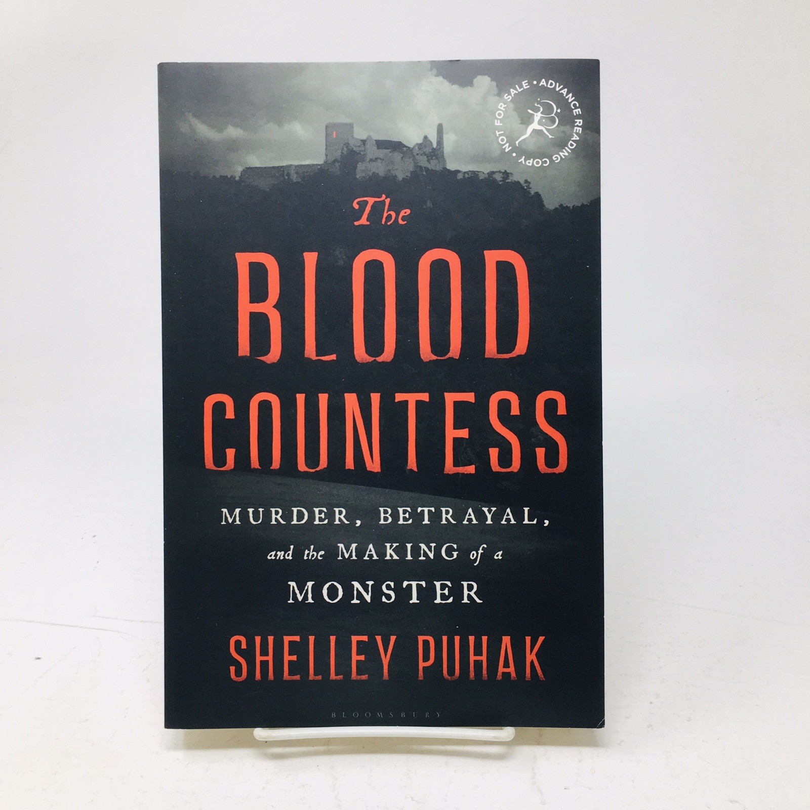 The Blood Countess ARC by Shelley Puhak Murder Betrayal Elizabeth Bathory Proof