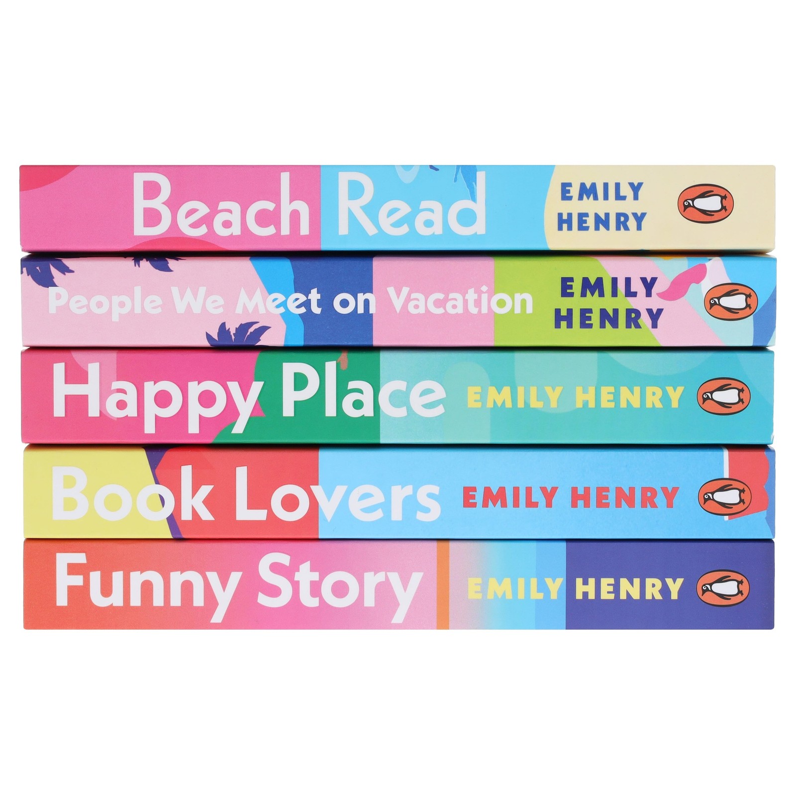 Beach Read Collection By Emily Henry: 5 Books Set – Fiction – Paperback