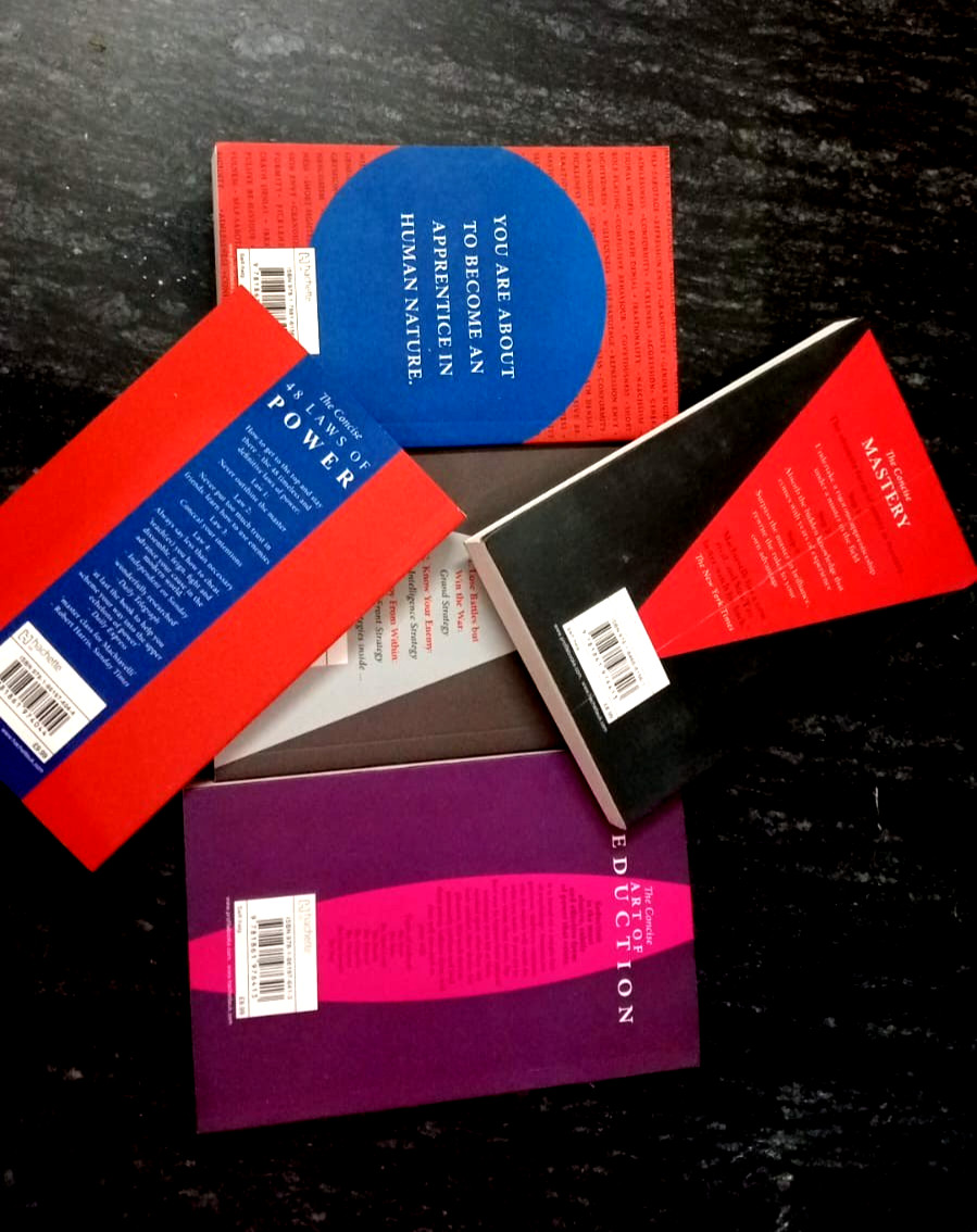 The Concise ROBERT GREENE 5 BOOK SET PAPERBACK SMALL SIZE FREE SHIP