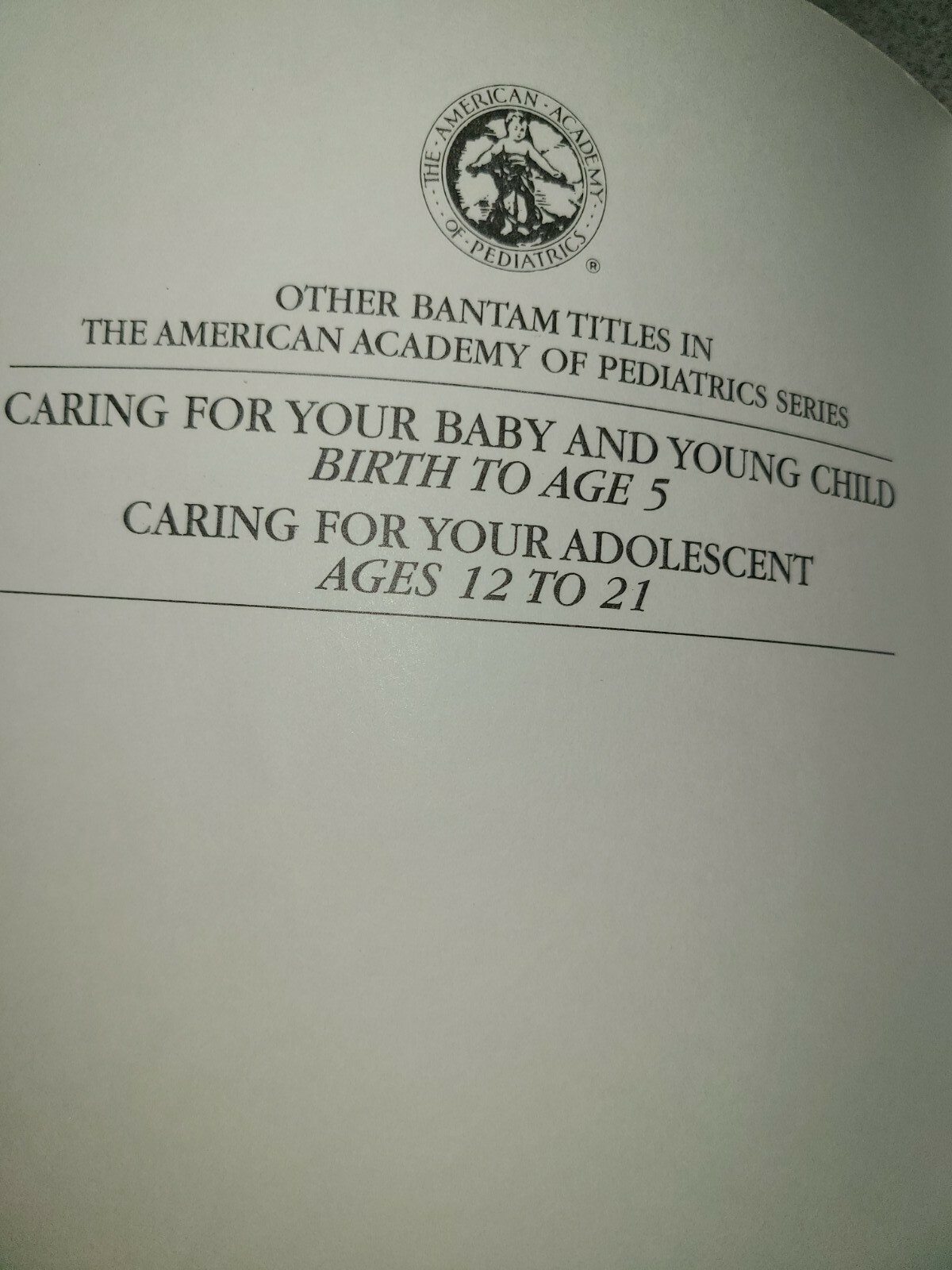 Caring for Your School-Age Child : Ages 5 to 12 by Edward L. Schor and American…