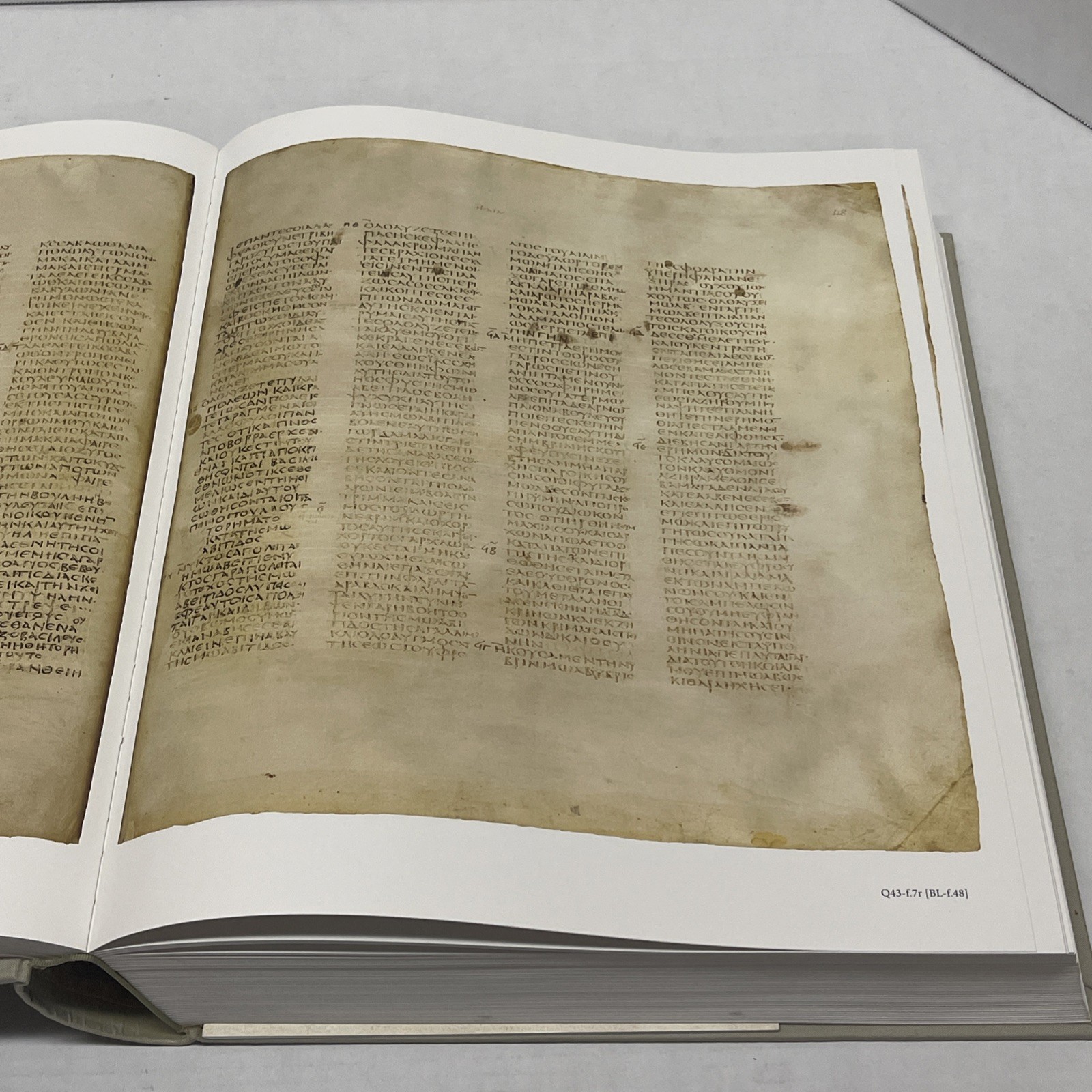 Codex Sinaiticus: Facsimile Edition by Hendrickson Pub (Greek) HC Slipcase