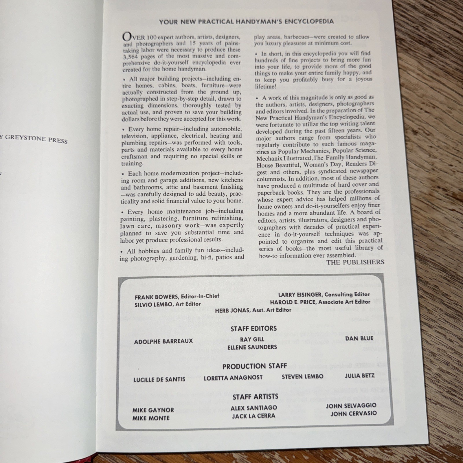 THE PRACTICAL HANDYMAN’S ENCYCLOPEDIA: Do It Yourself Library – Volume 1 (1975)