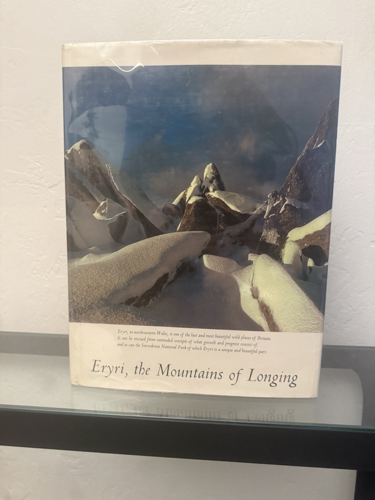 Eryri, the Mountains of Longing by Amory Lovins 1971 HC/DJ/San Francisco Print