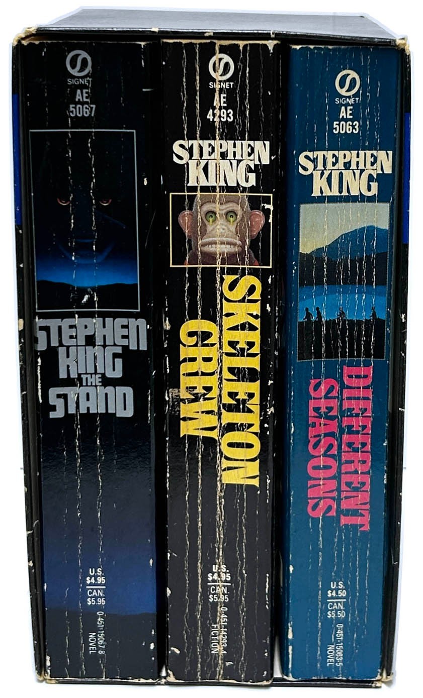 STEPHEN KING Vintage Box Set THE STAND, DIFFERENT SEASONS, SKELETON CREW mm