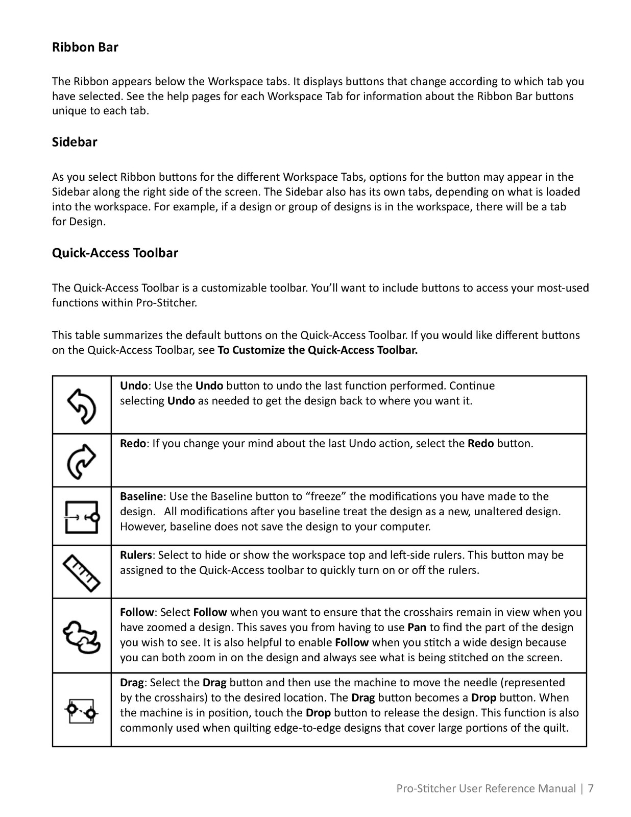 HANDI QUILTER Pro Stitcher Premium User Reference Manual – WIRE BOUND – COVERS