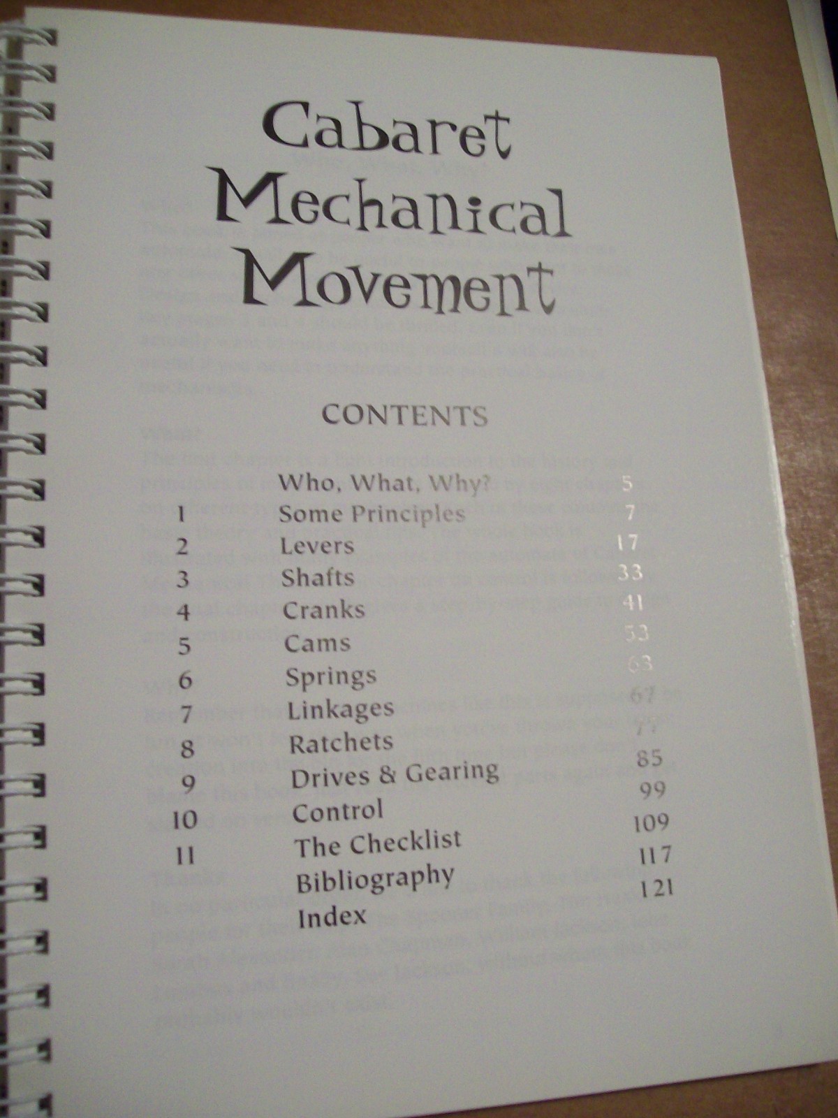 Cabaret Mechanical Movement Making Automata Onn Anton Szandor LaVey Robert Fuest