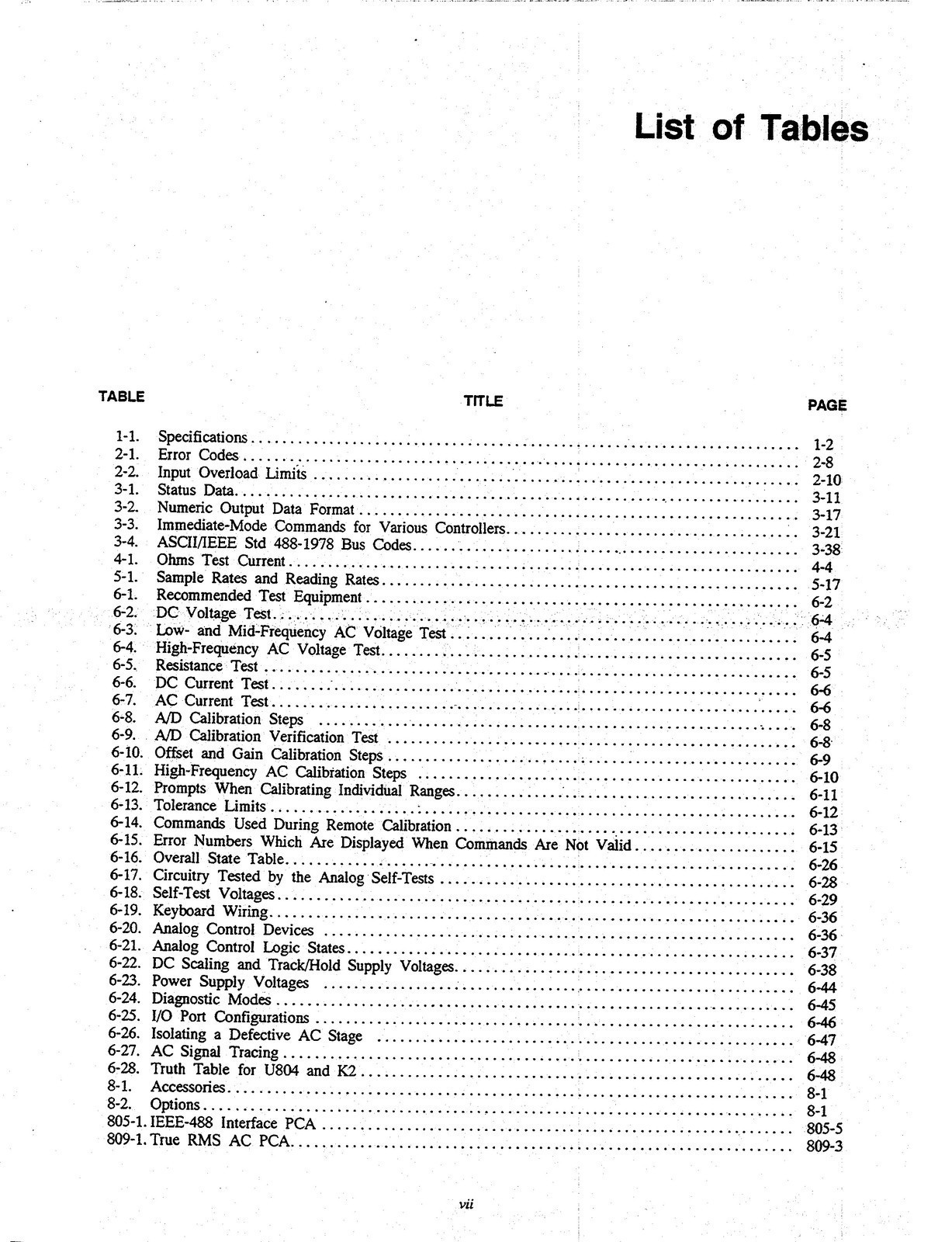 FLUKE 8840A Digital Multimeter Instruction Manual – WIRE BINDING – TOUGH JACKET