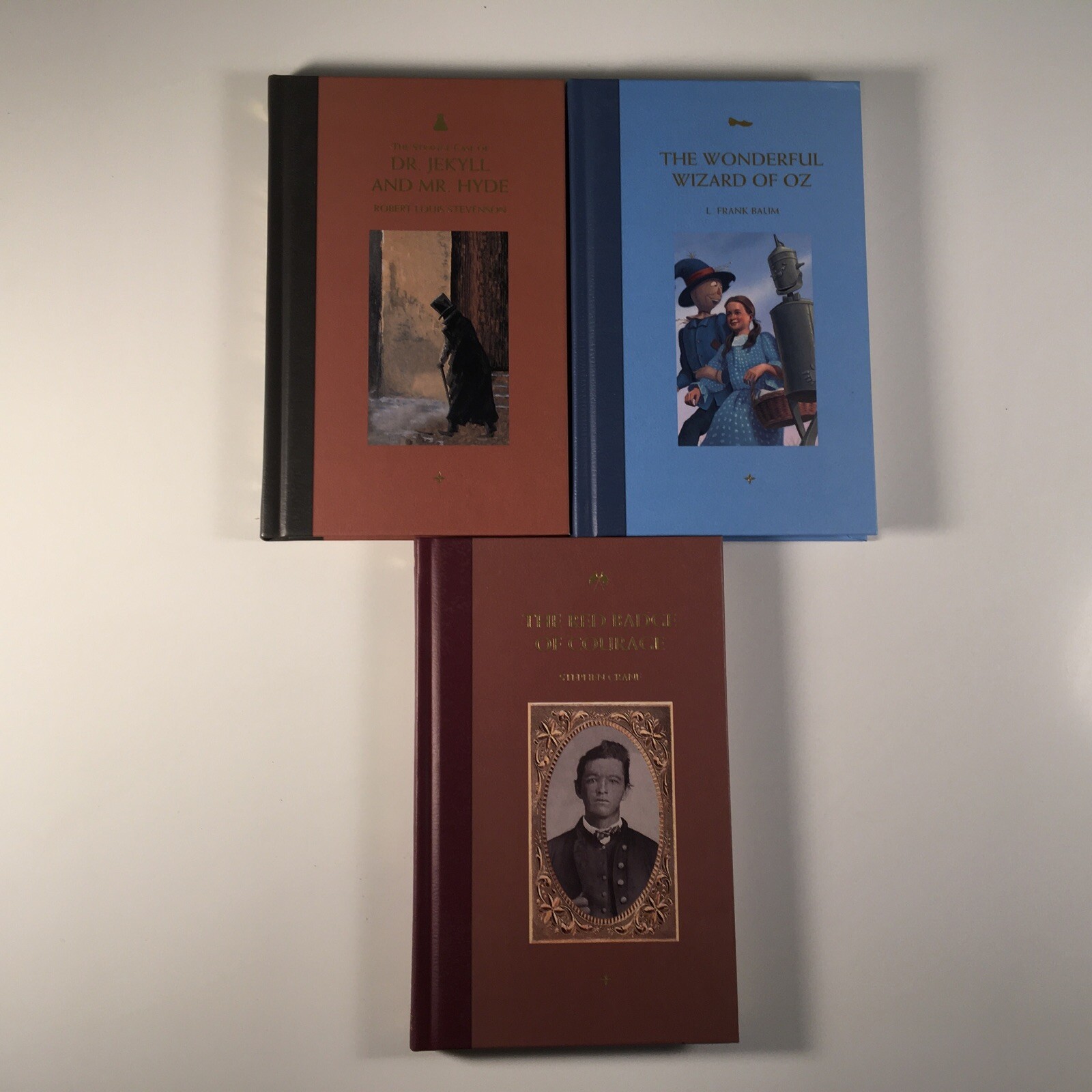 Great Reads 3 HC Classics: Jekyll & Hyde, Wizard Of Oz, Red Badge Of Courage
