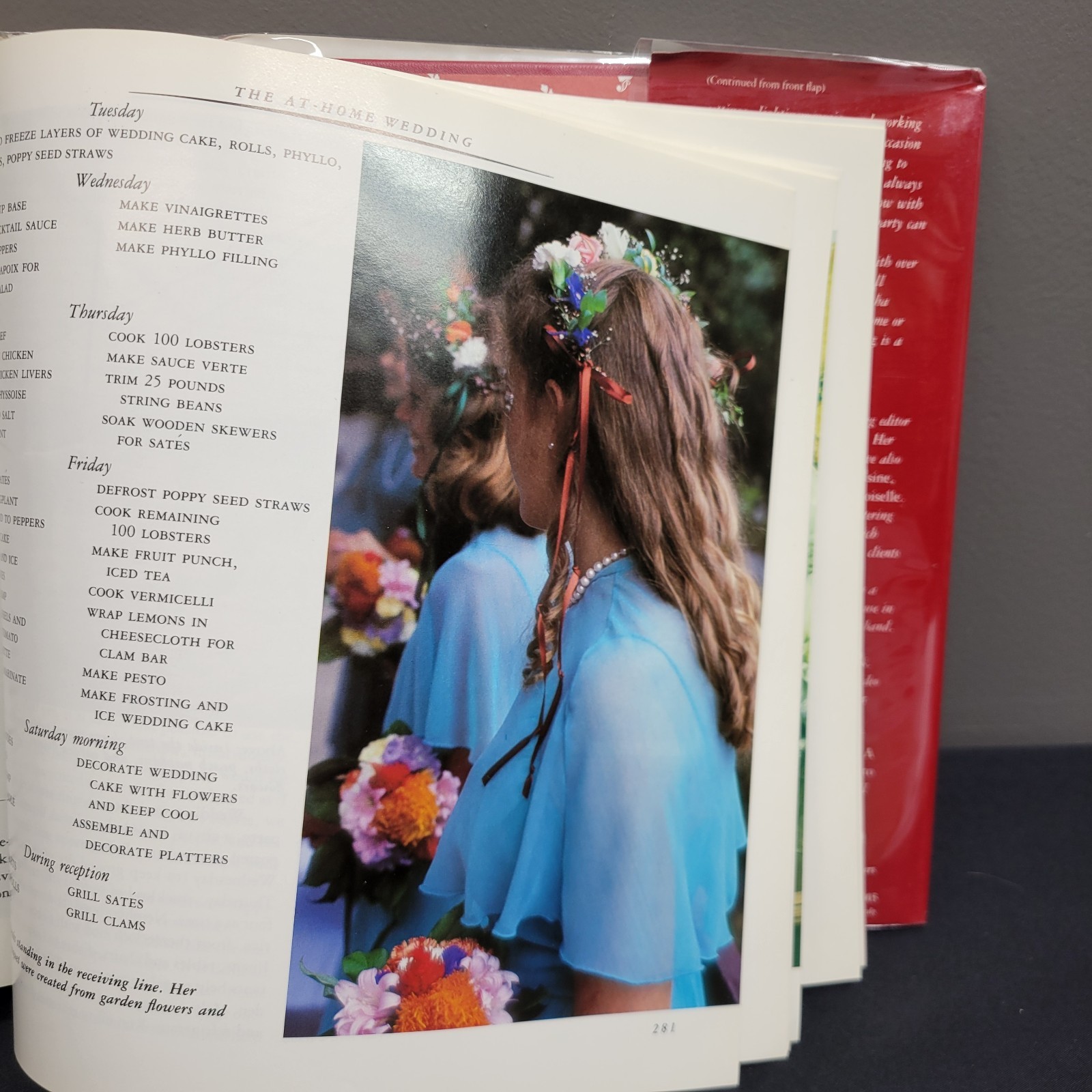 Entertaining by Martha Stewart Cookbook Hardcover Dust Jacket 1982 310 pages