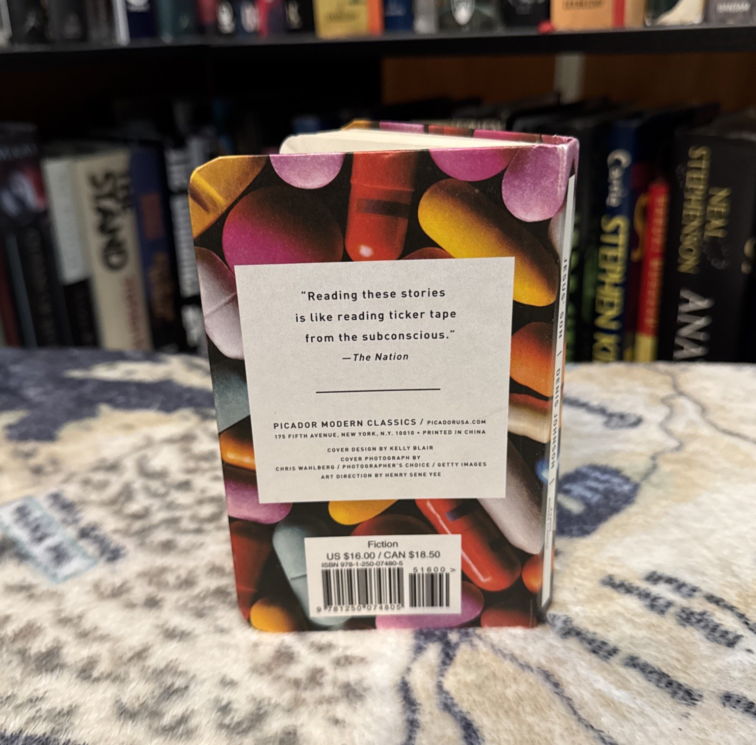 Jesus’ Son by Denis Johnson (Hardcover) Mini Hardcover Edition, Picador, 1st/1st