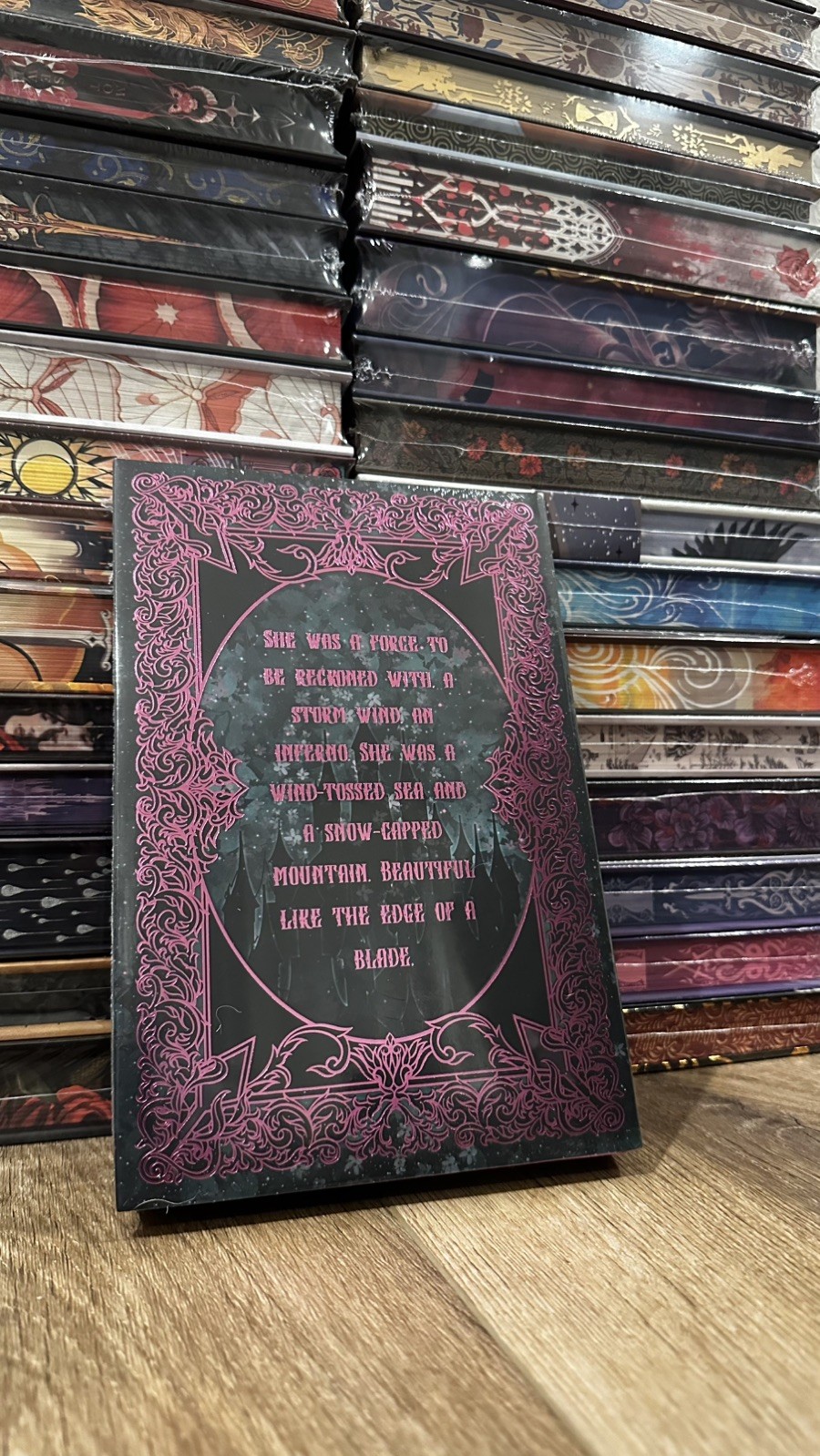 Fabled Book Box Exclusive – A Throne of Shadows – Tessonja Odette – SEALED NEW