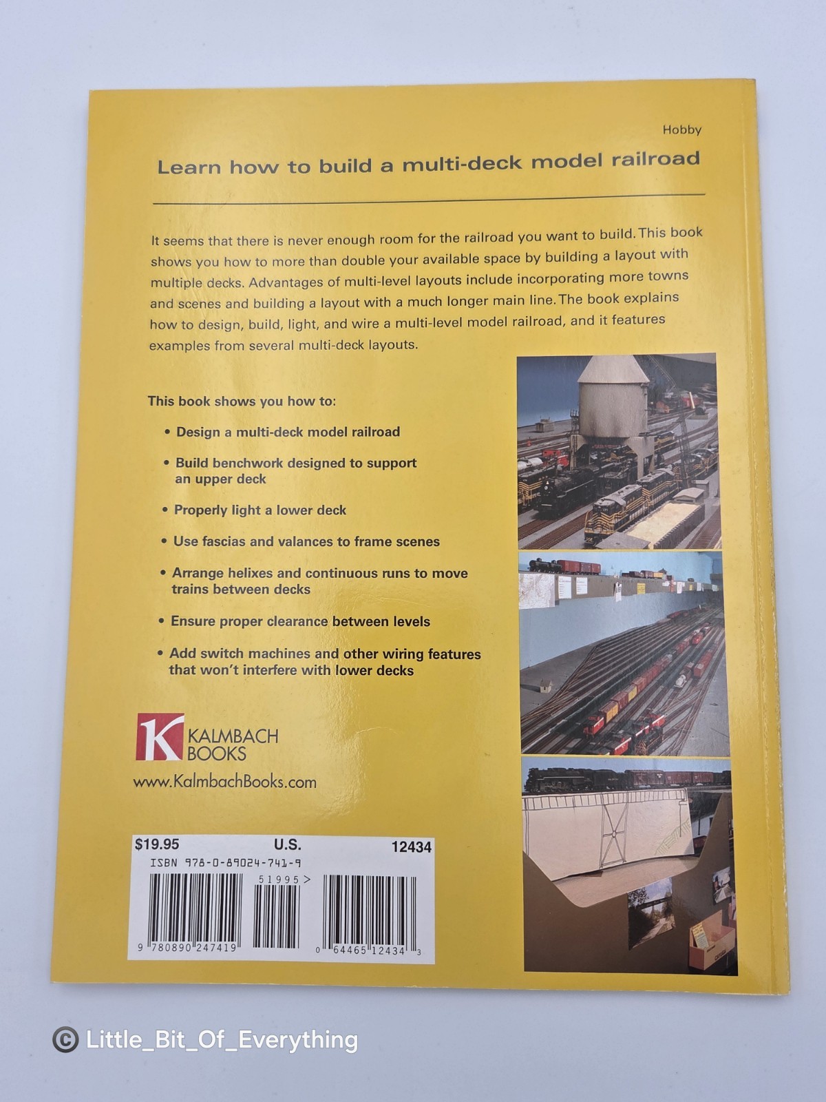 Designing & Building Multi-Deck Model Railroads (Tony Koester) – Free Shipping!