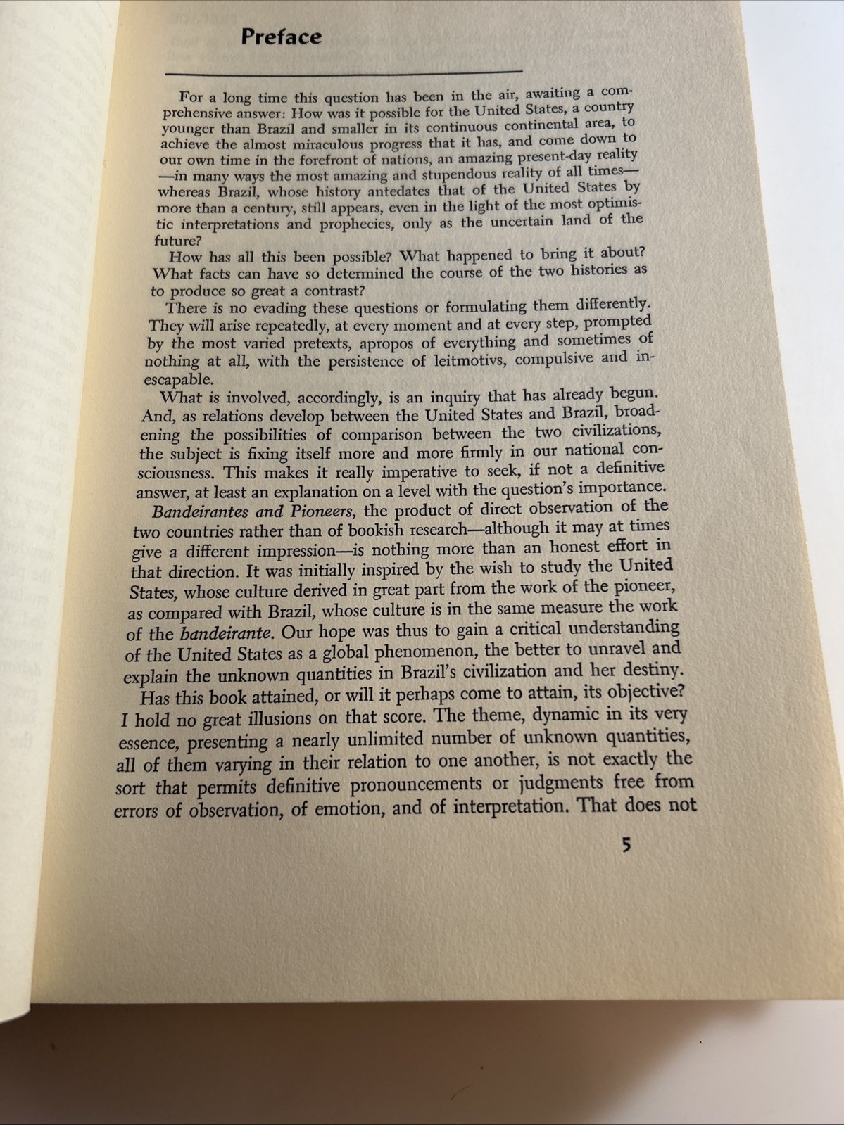 Bandeirantes and pioneers Vianna Moog Rare Book 📕 xlib 2917