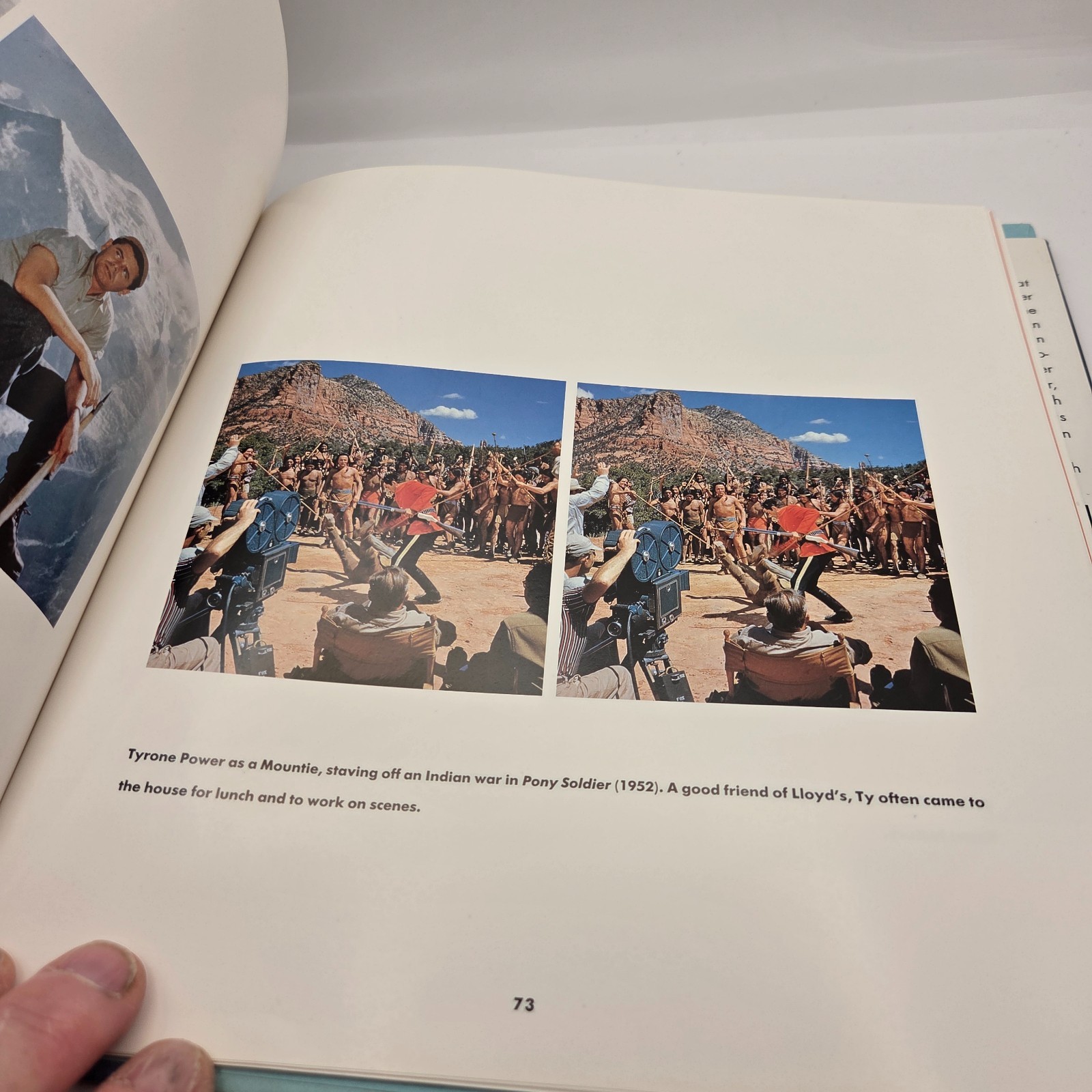 3-D Hollywood Book 1992 Harold Lloyd Photos Marilyn Monroe Vintage HC