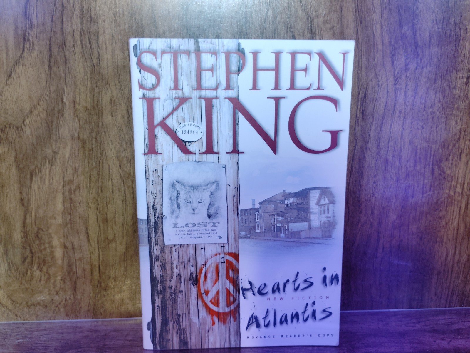 Hearts in Atlantis Stephen King Advance Reader Copy Uncorrected Proof Scribner 1
