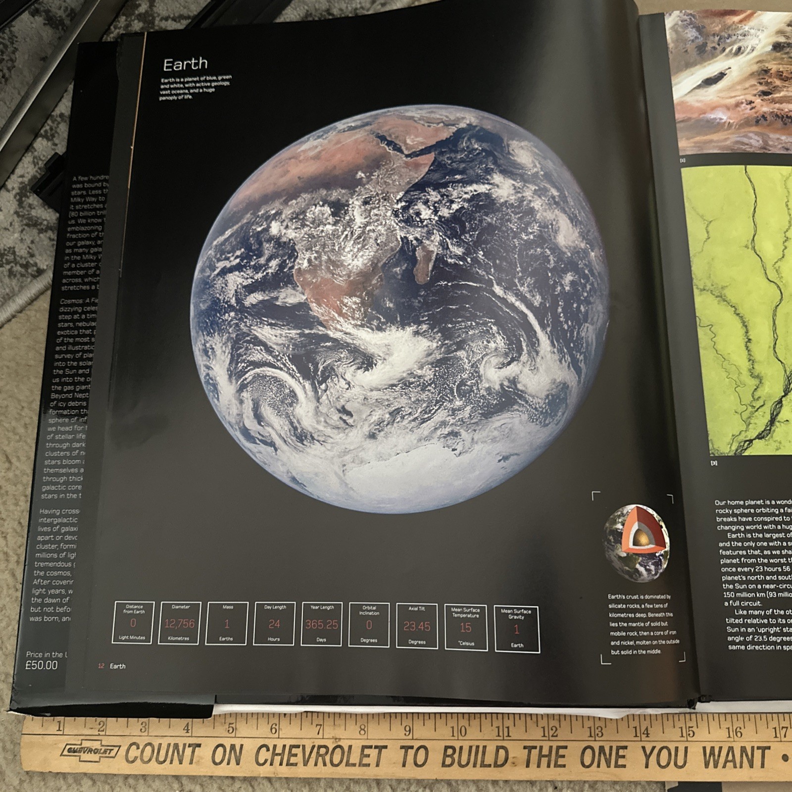 Cosmos: A Field Guide by Giles Sparrow Hardback Book Huge 14.25″ x 17.25″
