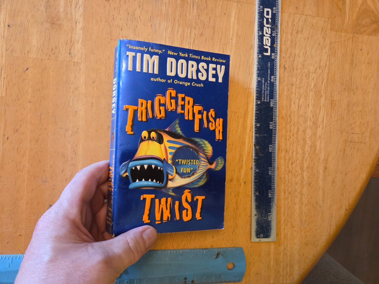 Triggerfish Twist : A Novel by Tim Dorsey – 2003 Harper Torch Paperback