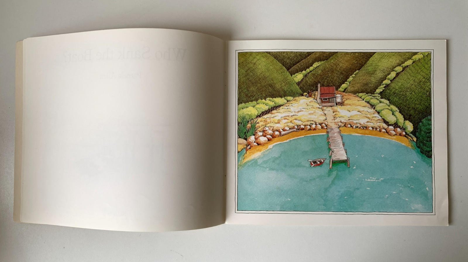 Who Sank the Boat by Pamela Allen (PB 1987) Vintage Children’s Picturebook