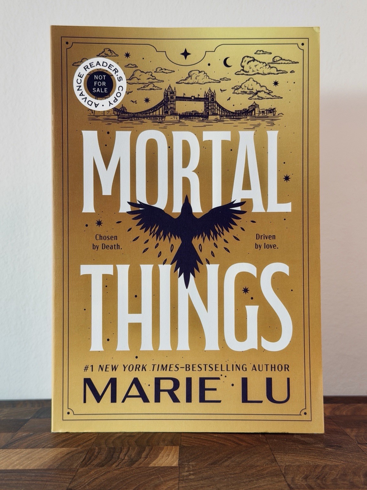 Mortal Things By Marie Lu ARC Advanced Reader Copy