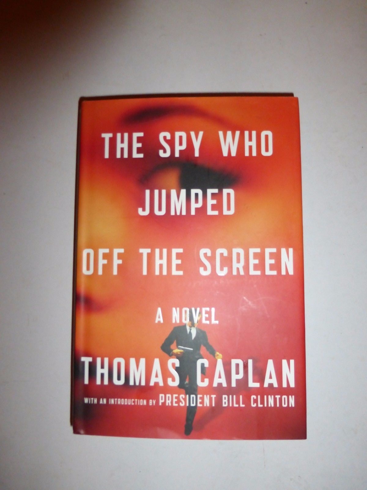 The Spy Who Jumped off the Screen by Thomas Caplan HC/DJ 1ed SIGNED B57