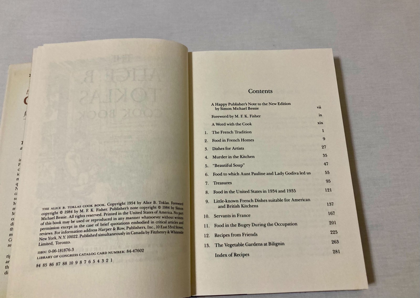 The Alice B. Toklas Cook Book – Hardcover by Alice B. Toklas