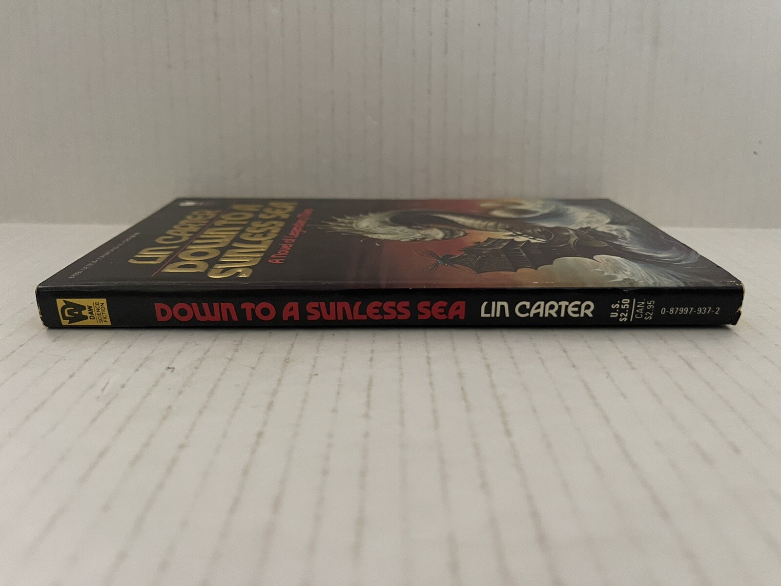 Down To A Sunless Sea ~ Lin Carter ~ 1984 1st (57)