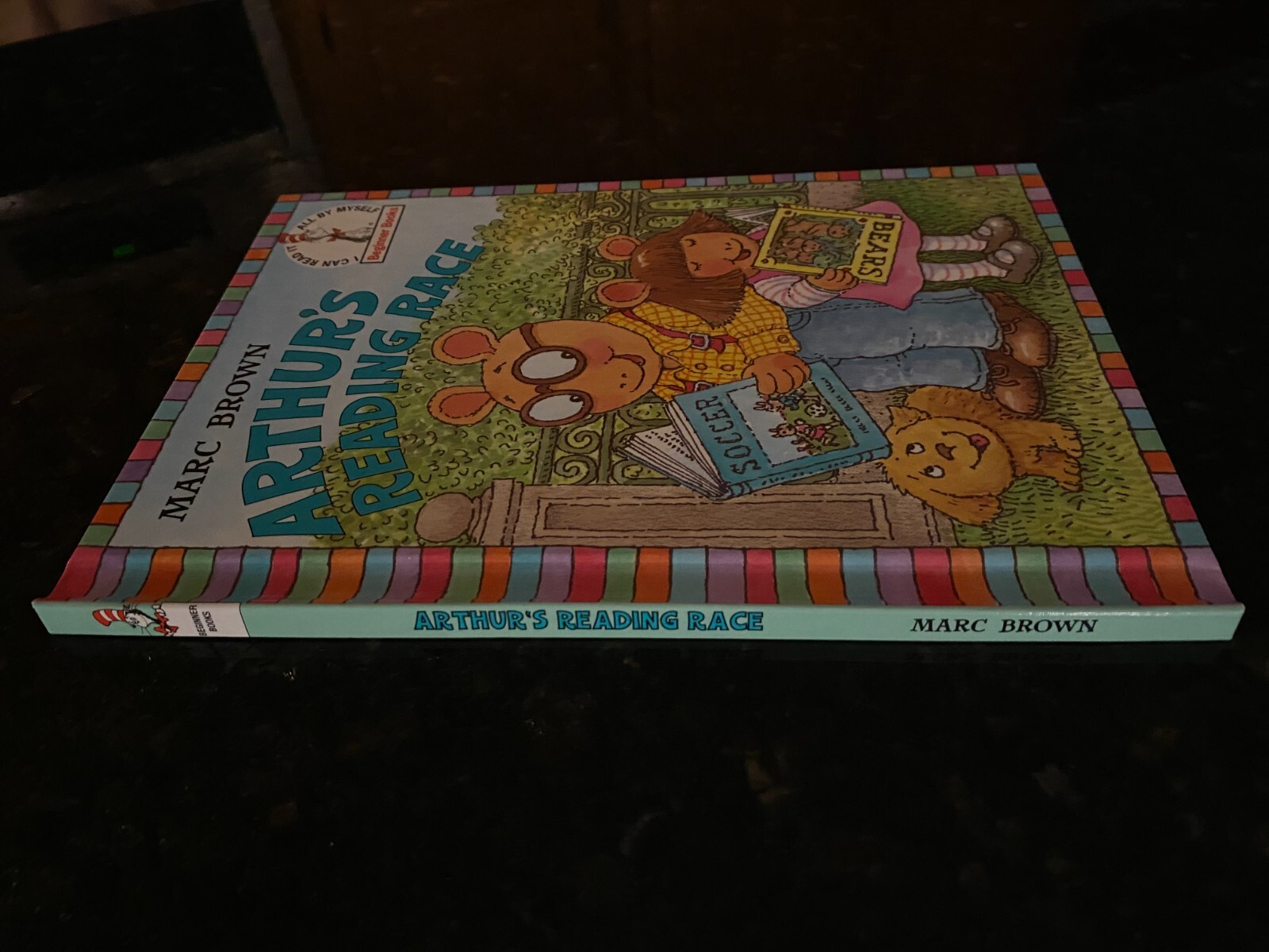 Arthur’s Reading Race Dr. Seuss Beginner Book Hardcover 6.25″ x 8.75″ #1