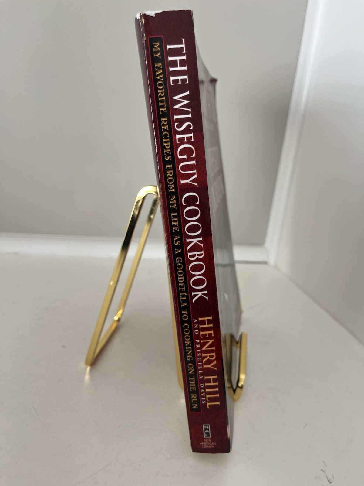 The Wiseguy Cookbook by Henry Hill, New American Library Paperback Culinary Book