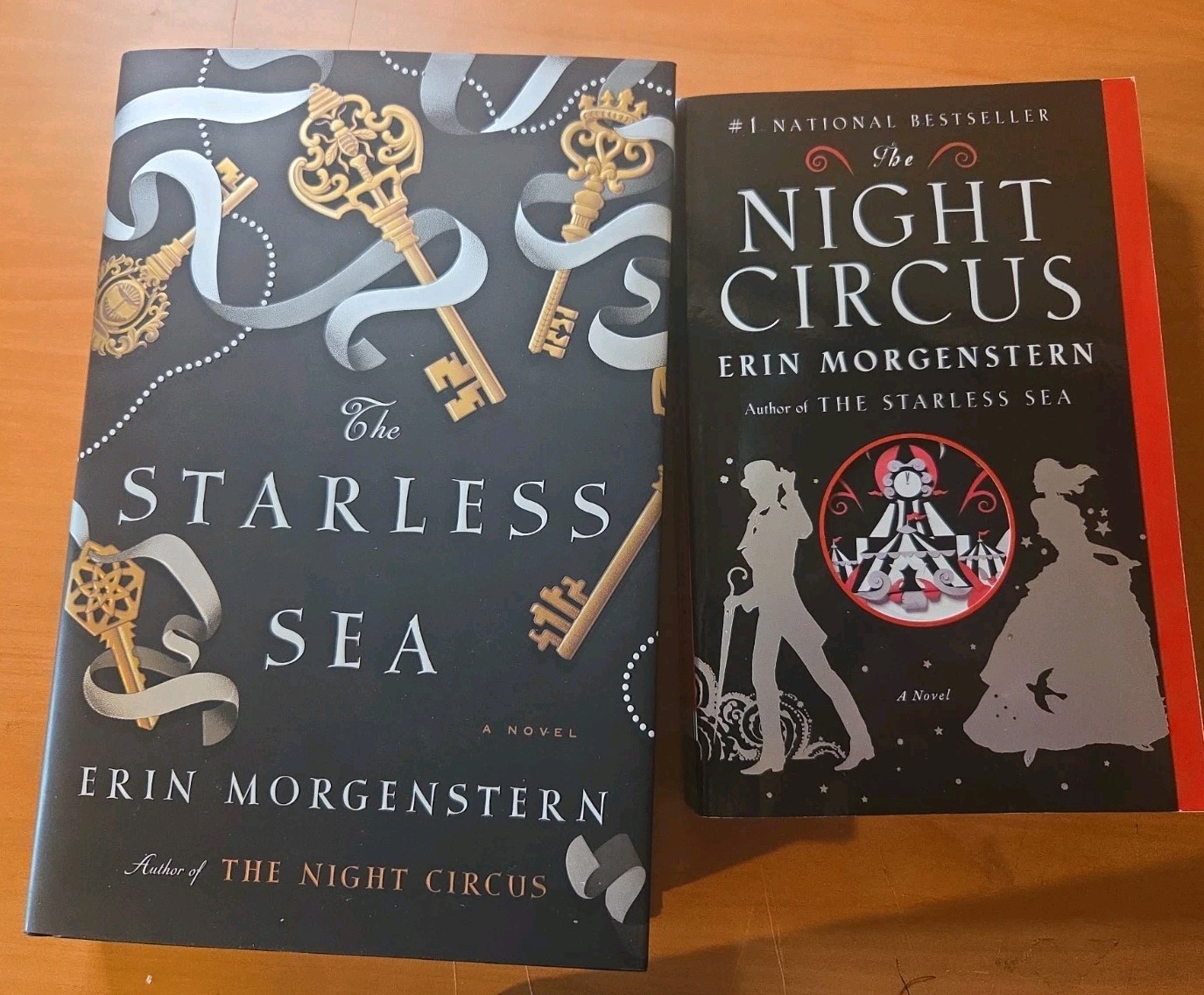 Lot Of 2 Erin Morgenstern 1 PB 1 HC: Night Circus & Starless Sea