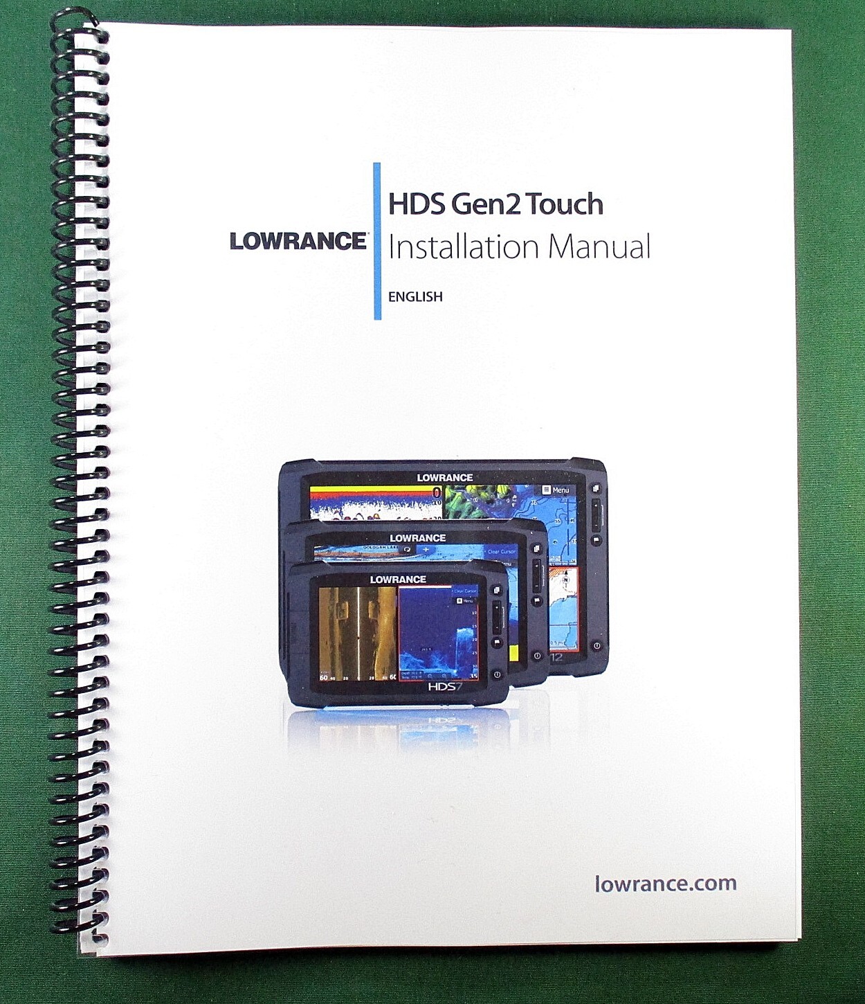 Lowrance HDS Gen2 Touch Installation Manual: Full Color & Protective Covers
