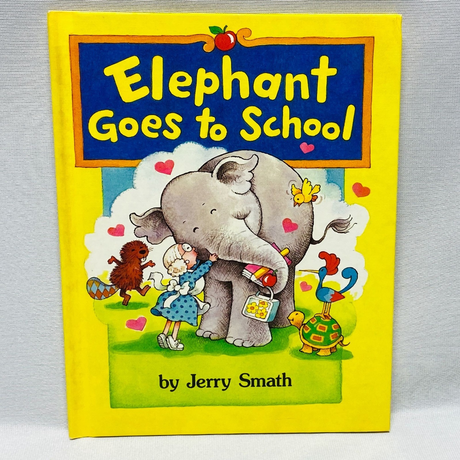 Elephant Goes To School By Jerry Smath Hardcover 1984 Parents Magazine Press