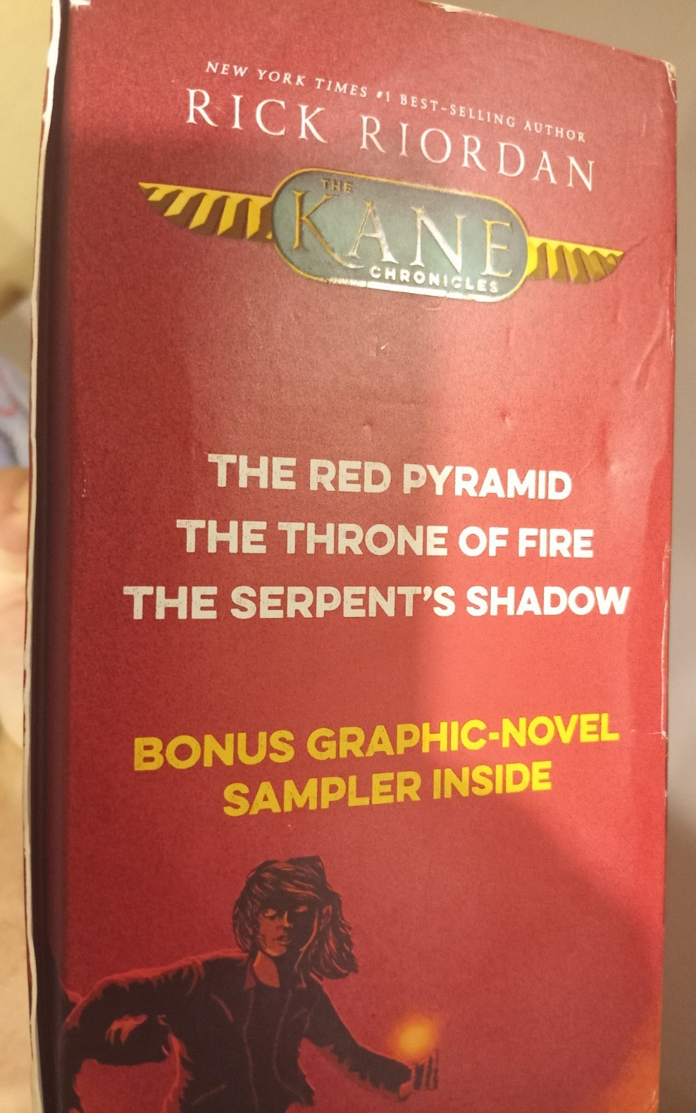 Rick Riordan The Kane Chronicles 3 Paperback Box Set