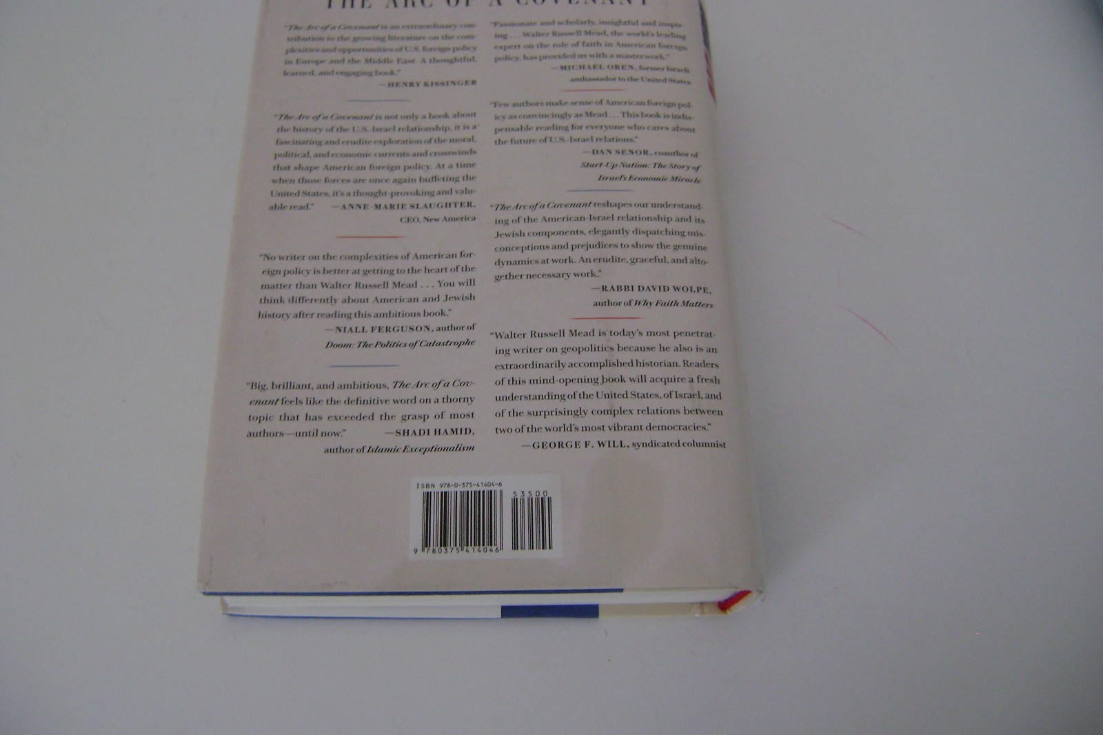 *SIGNED* The Arc of a Covenant Walter Russell Mead / HC 1st Ed