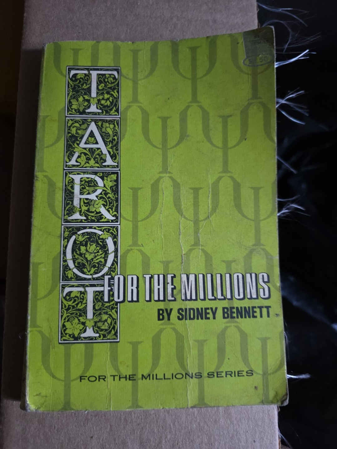 Vintage Tarot for the Millions Sidney Bennett 1967 5th Printing PB