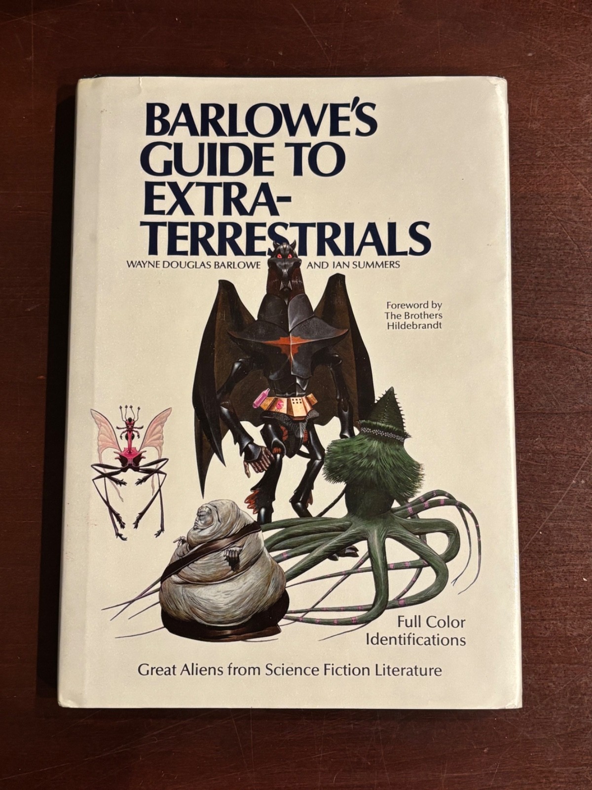 Barlowe’s Guide to Extraterrestrials by Wayne Douglas Barlowe & Ian Summers HCDJ