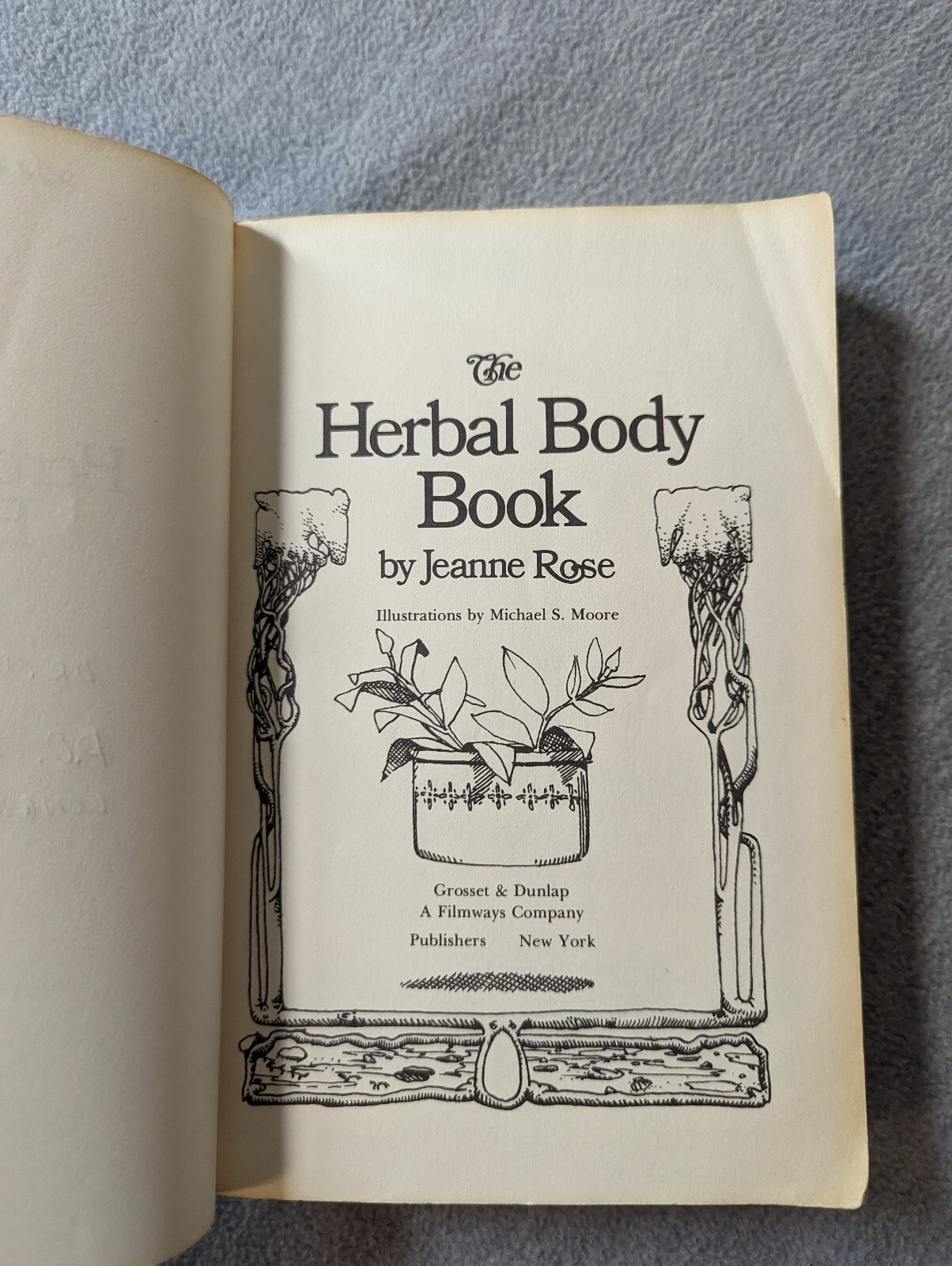The Herbal Body Book – Paperback By Rose, Jeanne – GOOD – First Edtion
