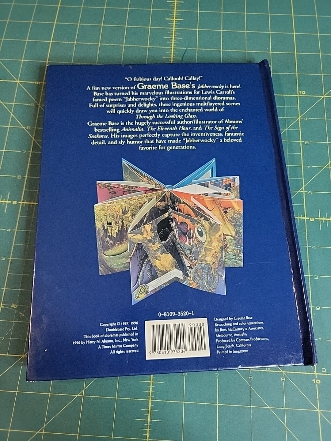 Jabberwocky A Book of Brillig Dioramas Graeme Base Book