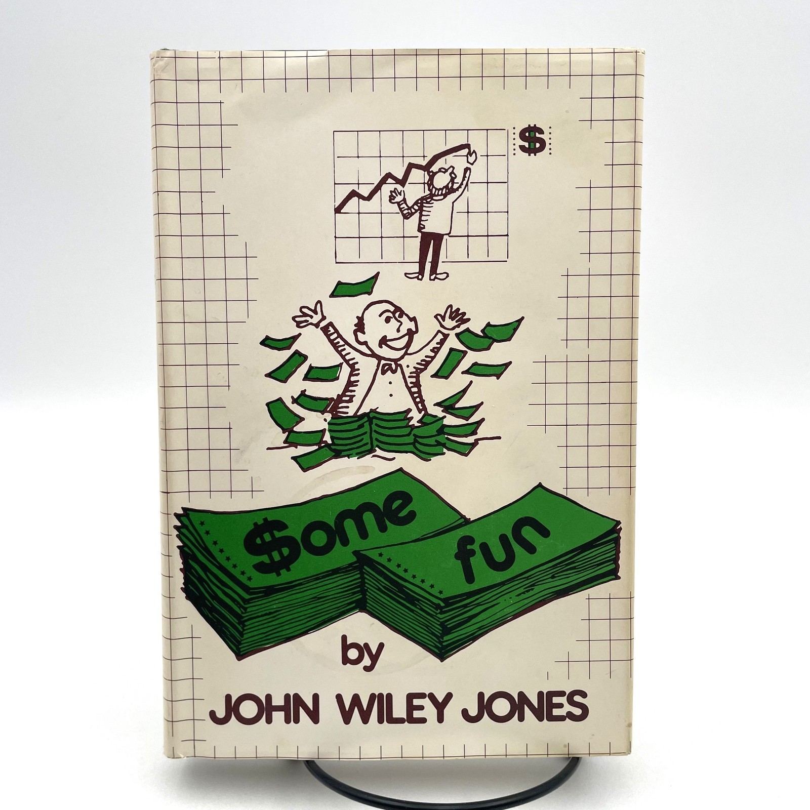 SIGNED Some Fun 1980 First Edition John Wiley Jones Autobiography Chemical