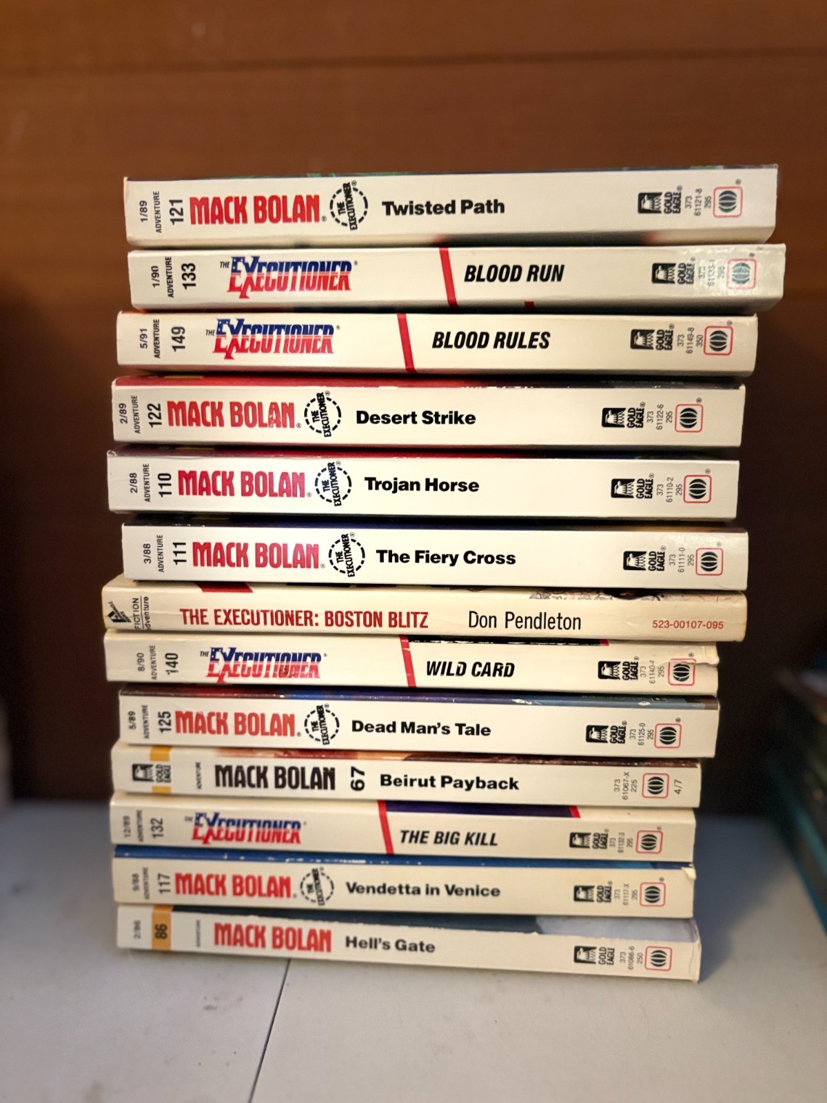 The Executioner Mack Bolan Don Pendelton – Choose Your Book – Popular paperback