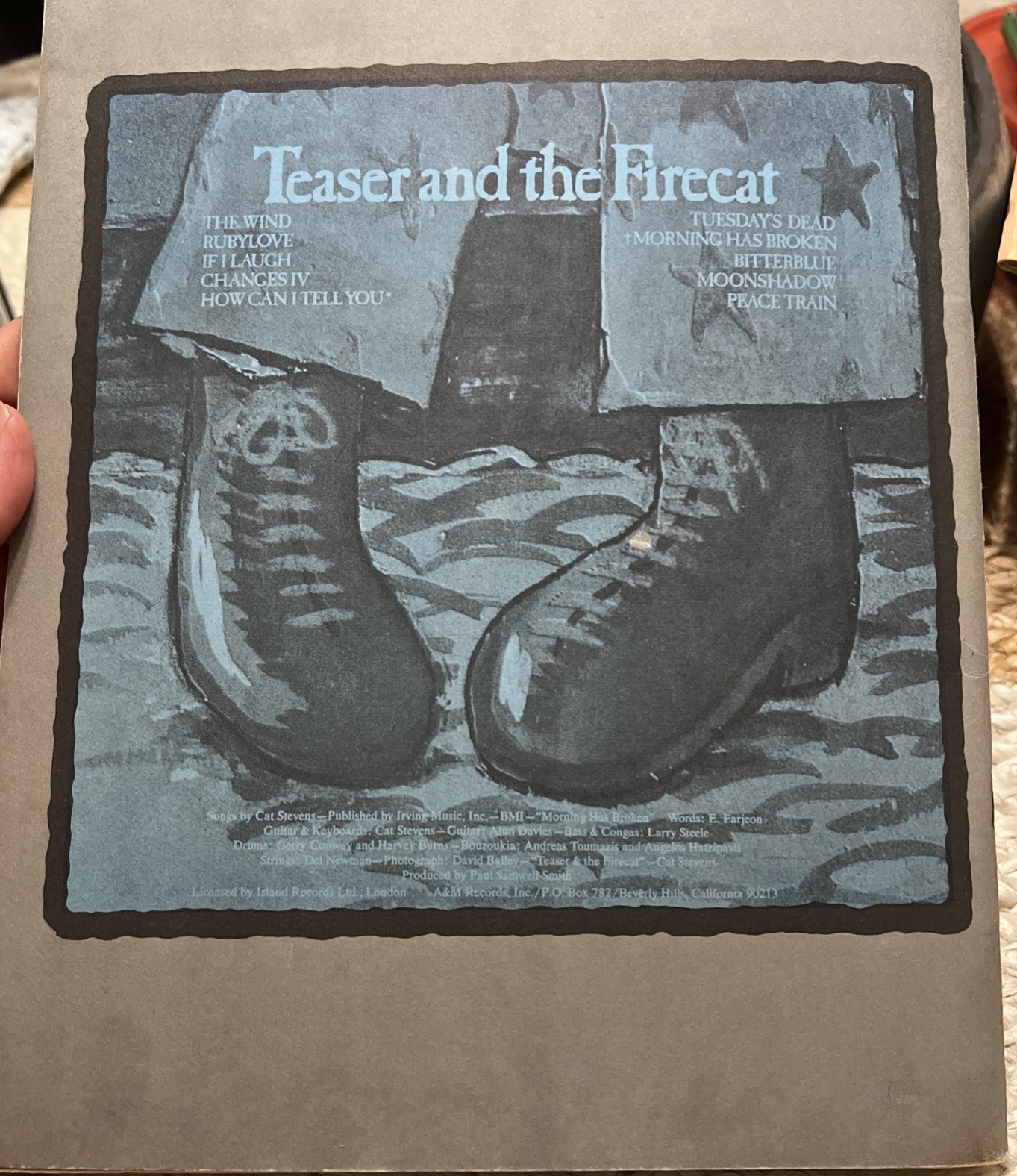 CAT STEVENS-Teaser and the Firecat-COMPLETE Album Songbook-Sheet Music