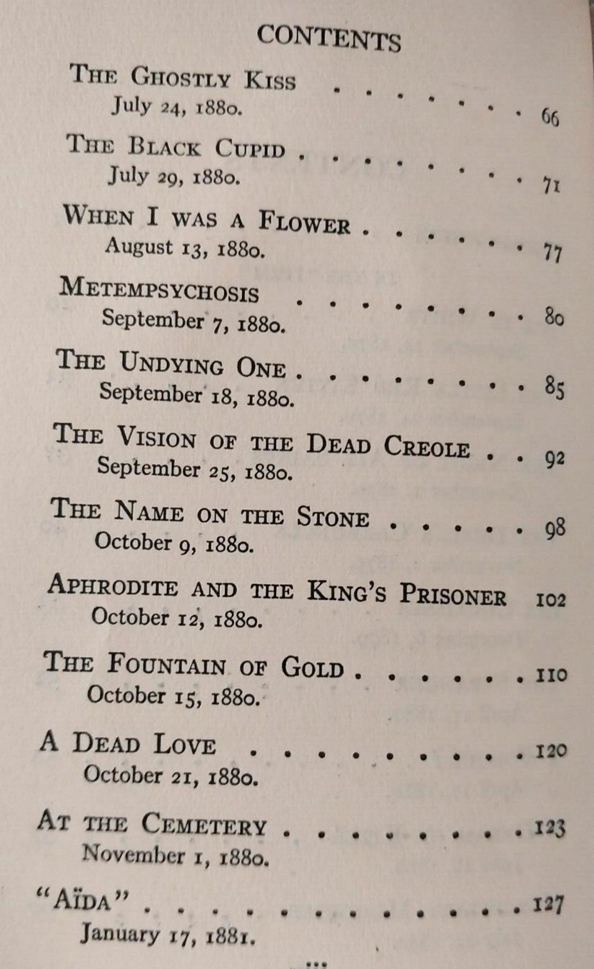 1914 1st,Lafcadio Hearn FANTASTICS/OTHER FANCIES Poetry,Literature,Poems,Fantasy