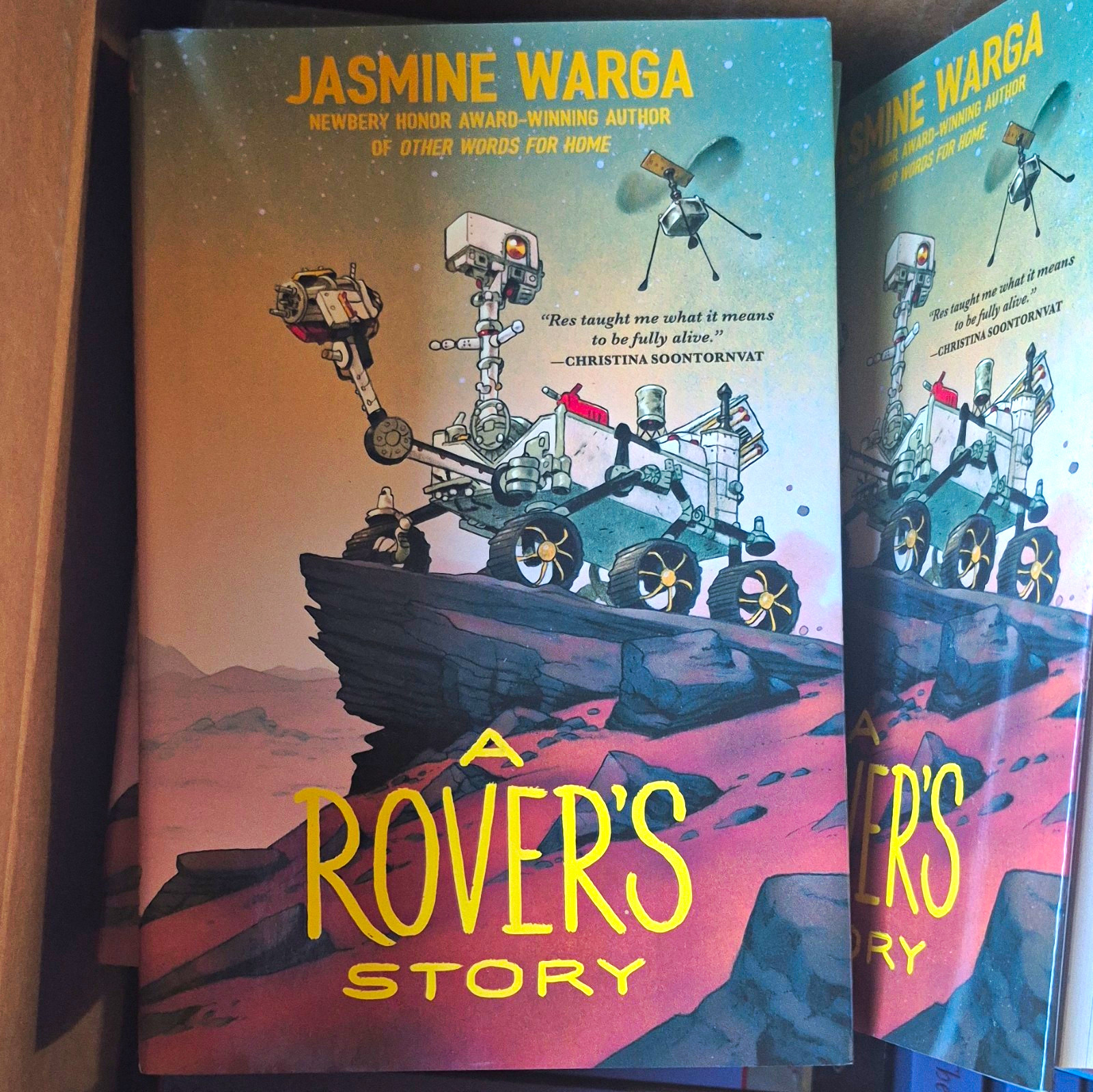 (7) BOOKS A Rover’s Story by Jasmine Warga Hardcover Fiction Robots Lot Of 7