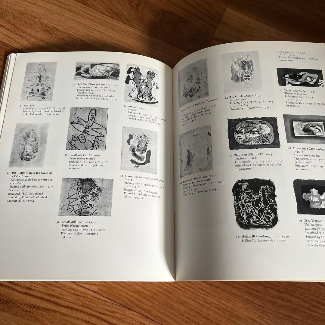Georges Braque Printmaker Art Book Tate Gallery 80 pages 10.6 x 8.3 in