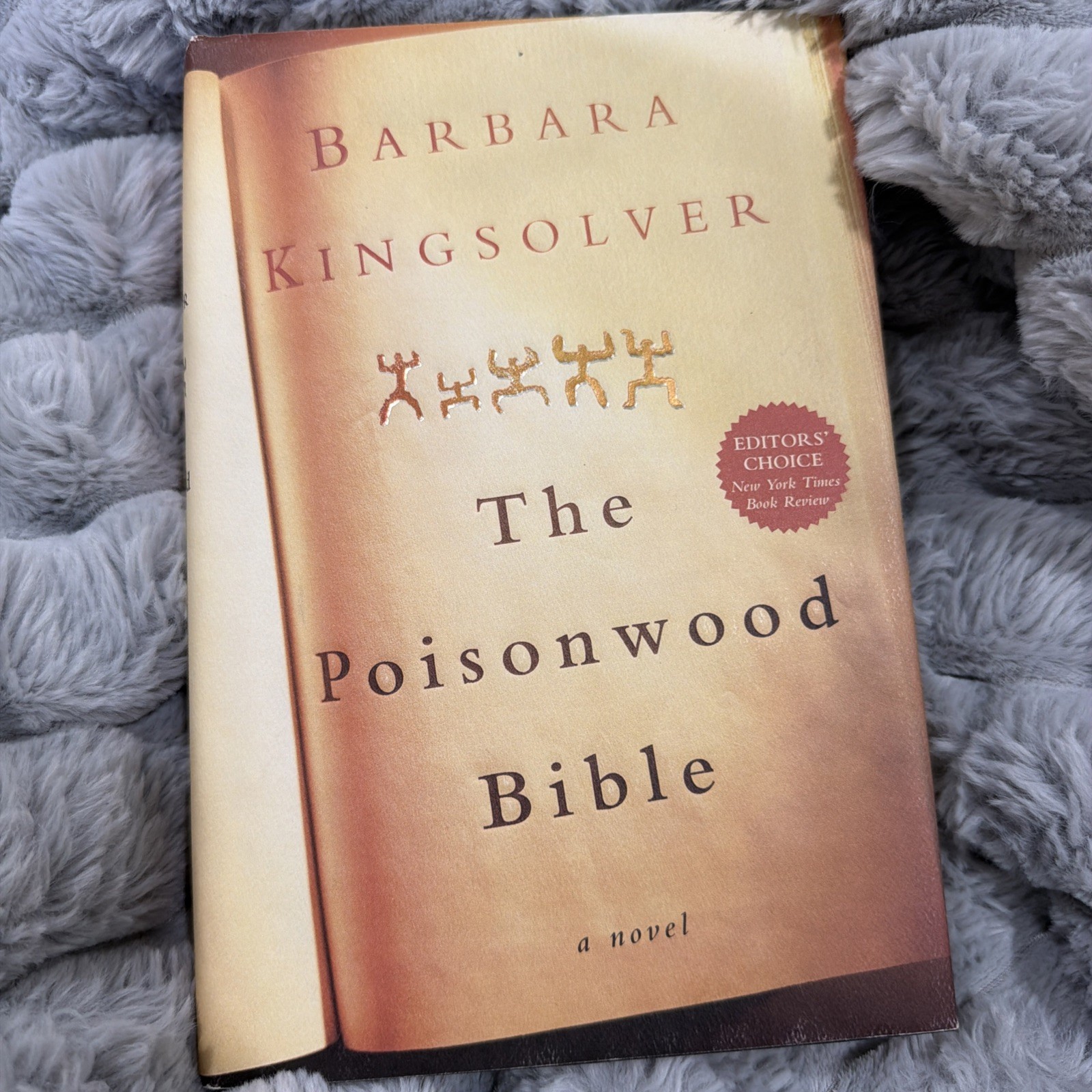 Poisonwood Bible Barbara Kingsolver 1998 First Edition HarperCollins Novel